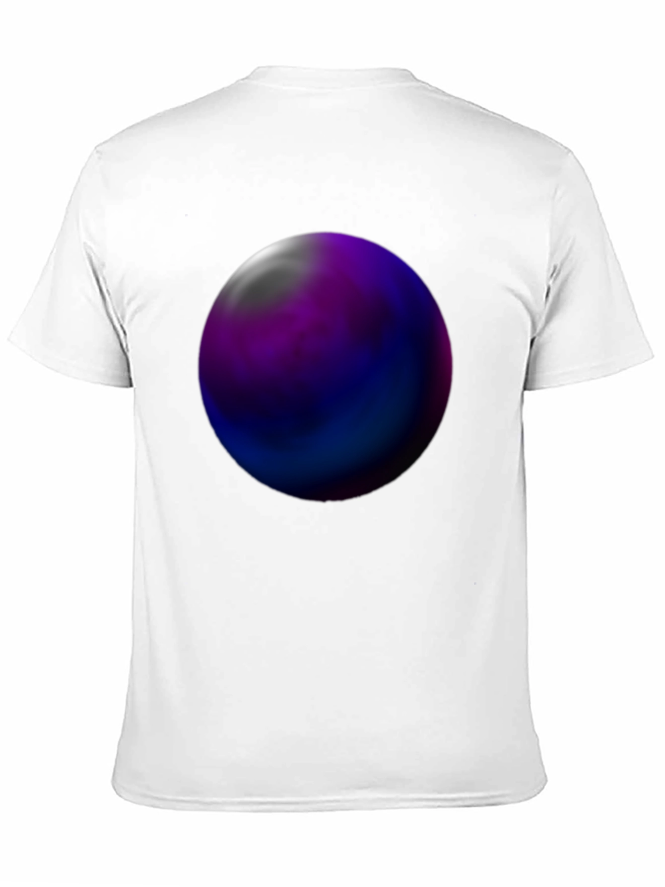 Abstract Orb Graphic Tee - Black Unisex T-Shirt