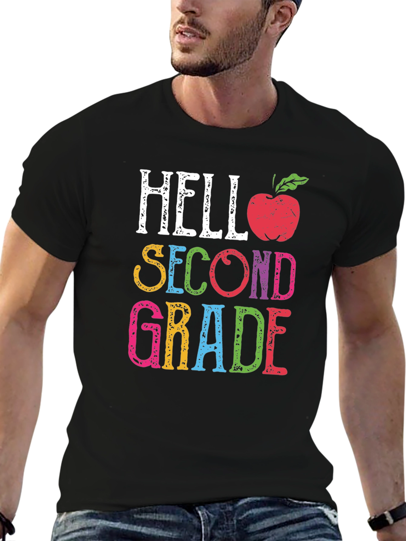 Hello Second Grade Teacher T-Shirt Back to School