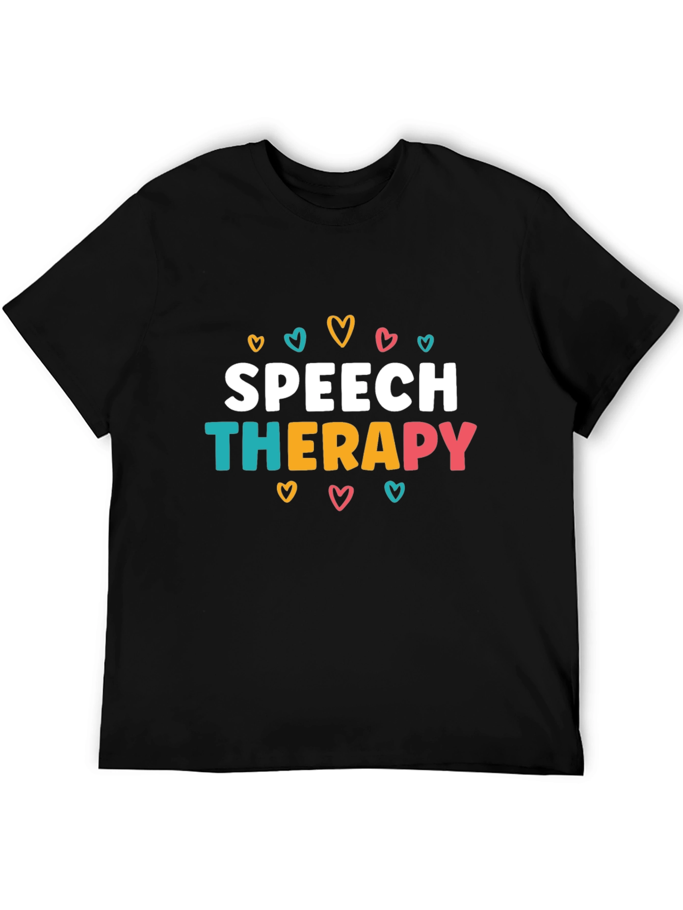 Speech Therapy Heart Graphic T-Shirt