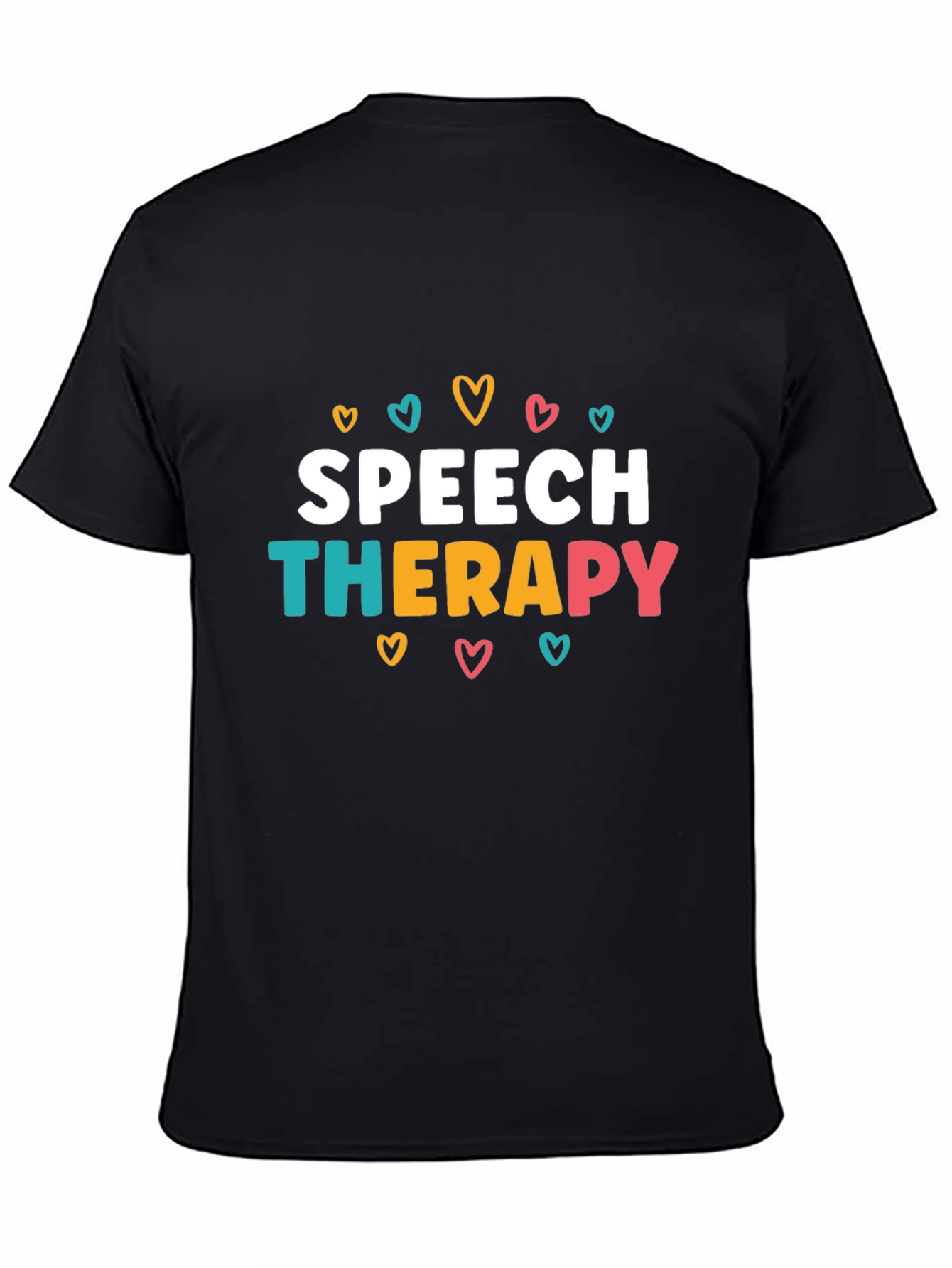 Speech Therapy Heart Graphic T-Shirt