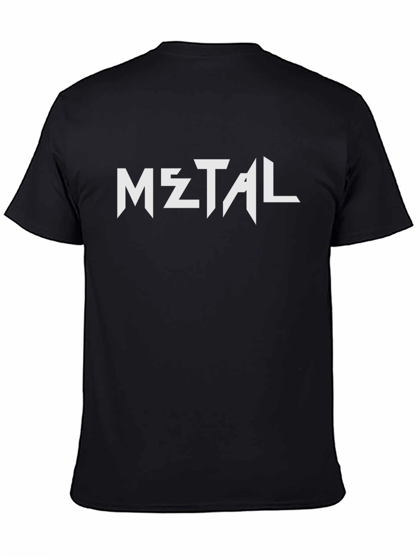 Black Metal Graphic T-Shirt - Bold Statement Tee