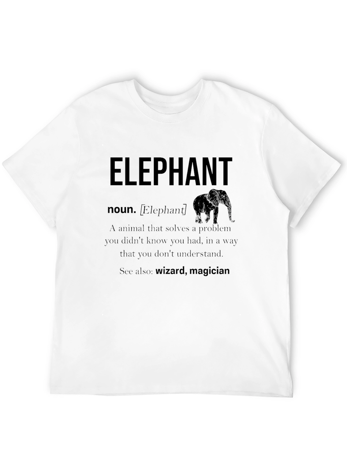 Elephant Definition T-Shirt