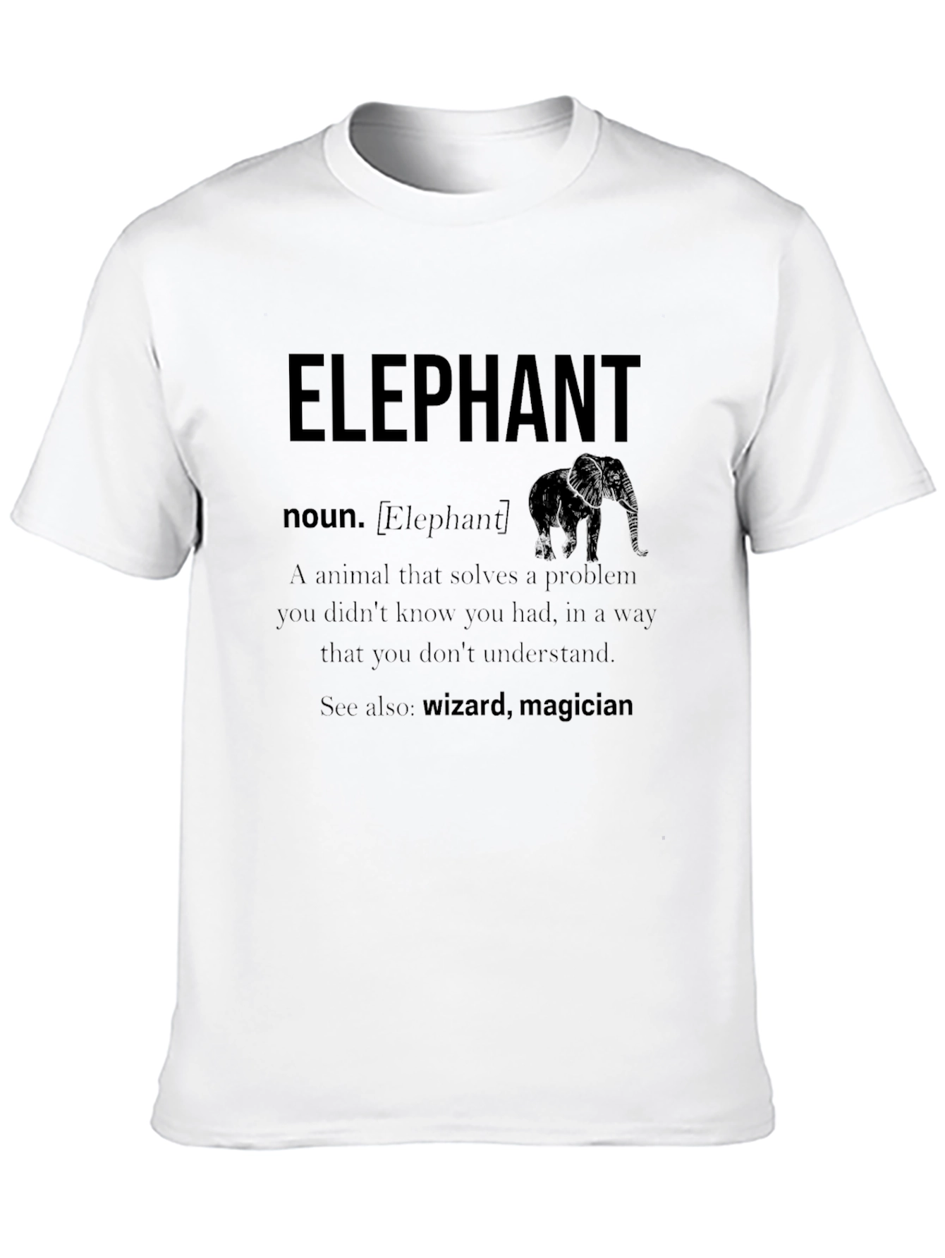 Elephant Definition T-Shirt