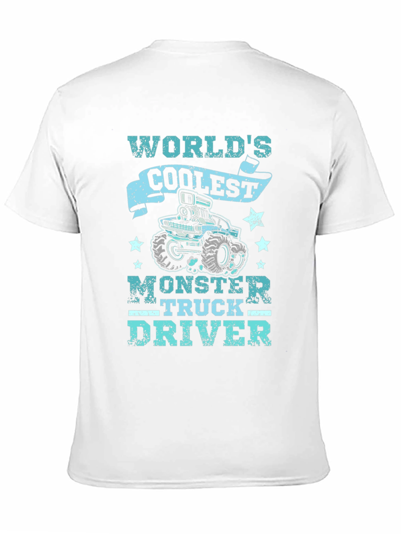 Coolest Monster Truck Driver Black T-Shirt