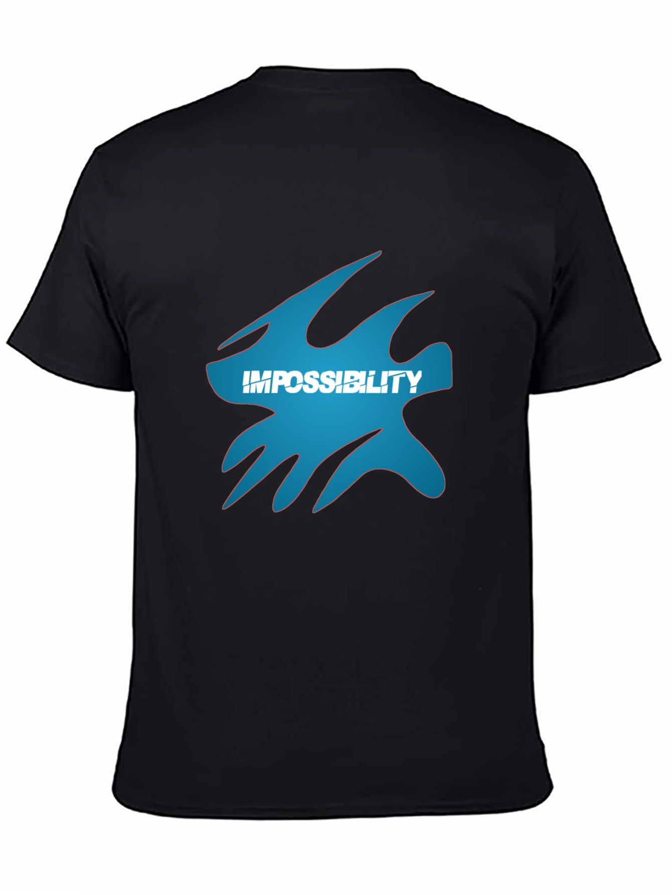 Impossibility Graphic Black T-Shirt