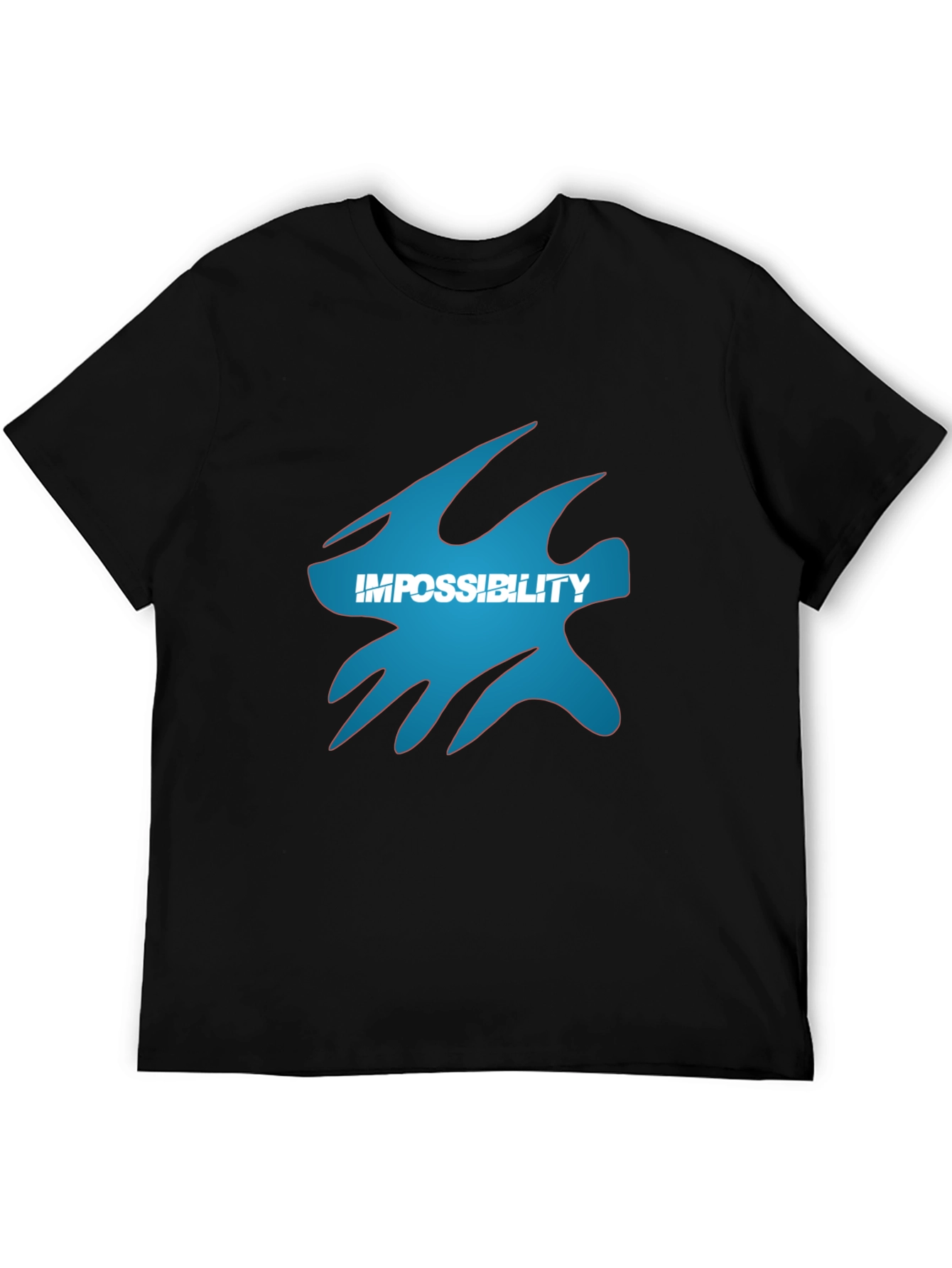 Impossibility Graphic Black T-Shirt