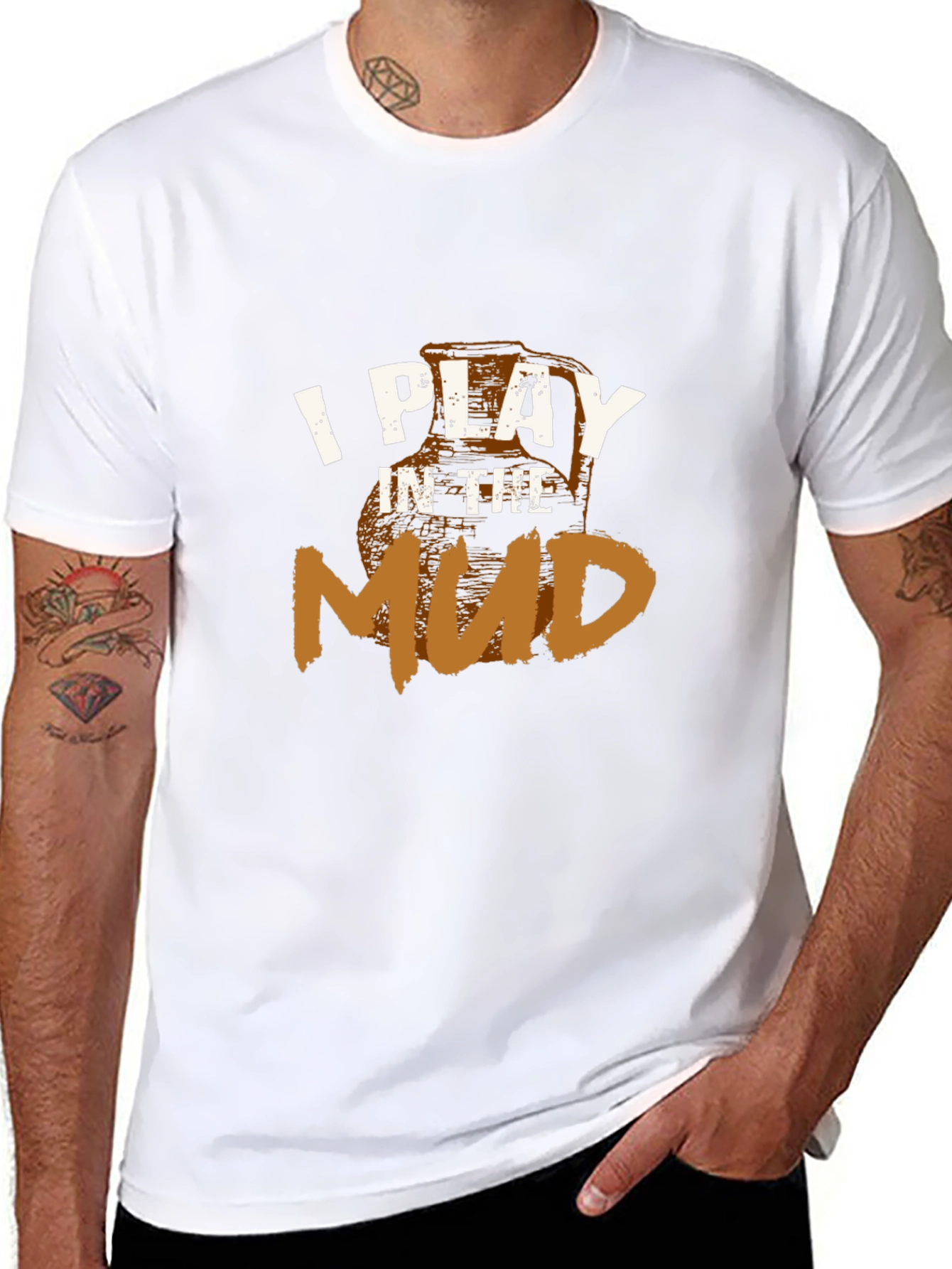 I Play in the Mud Graphic Tee
