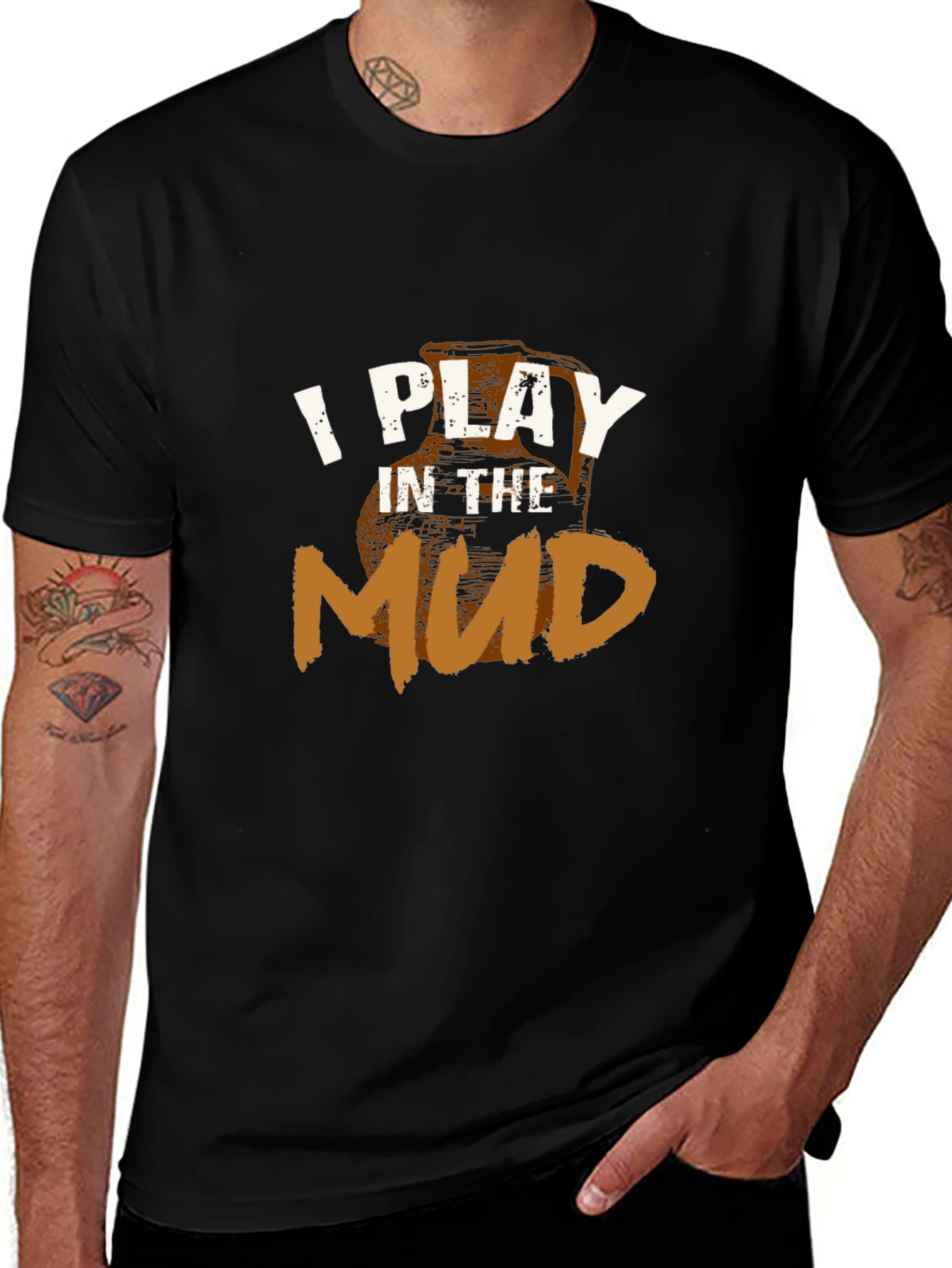I Play in the Mud Graphic Tee