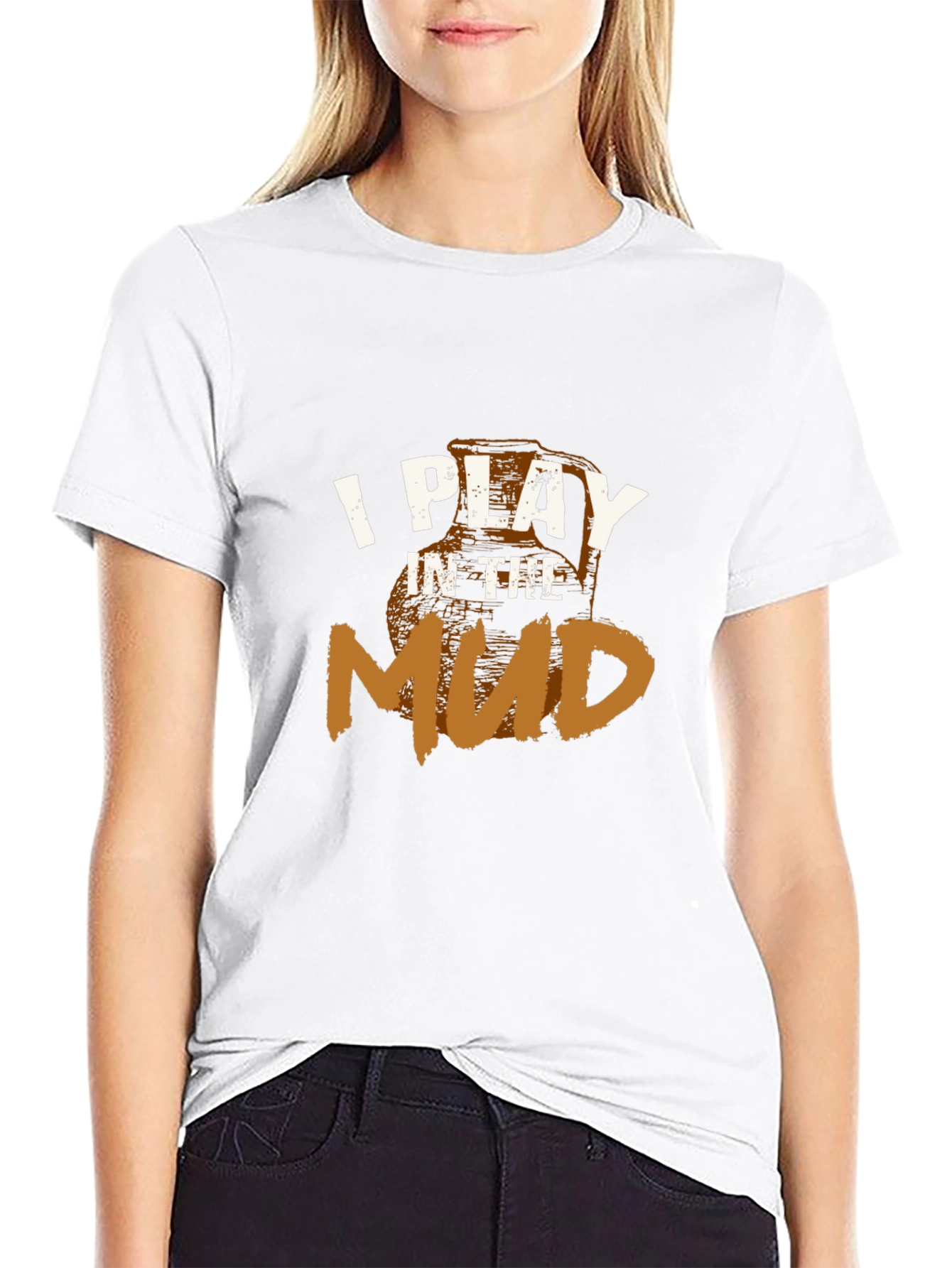 I Play in the Mud Graphic Tee