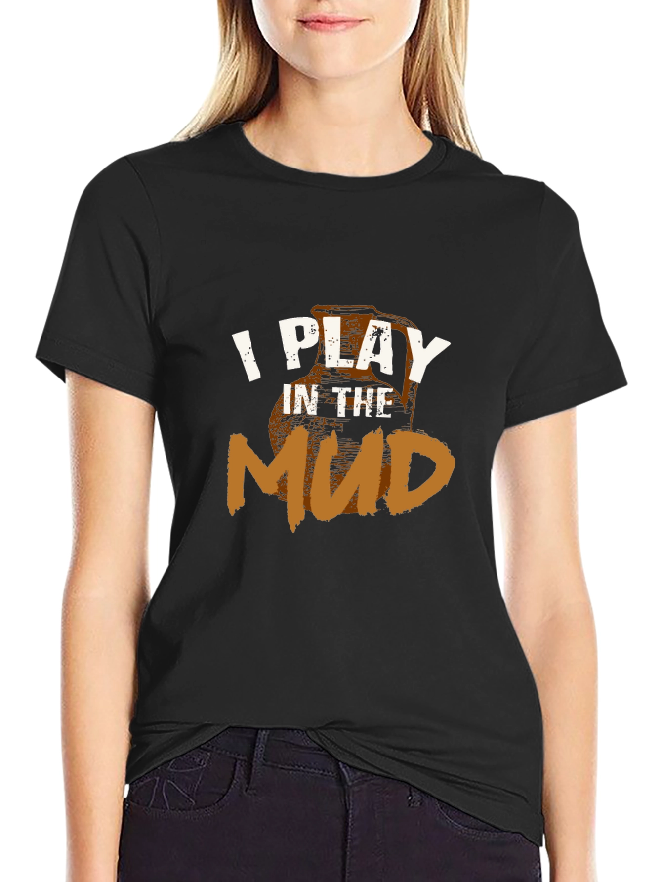 I Play in the Mud Graphic Tee