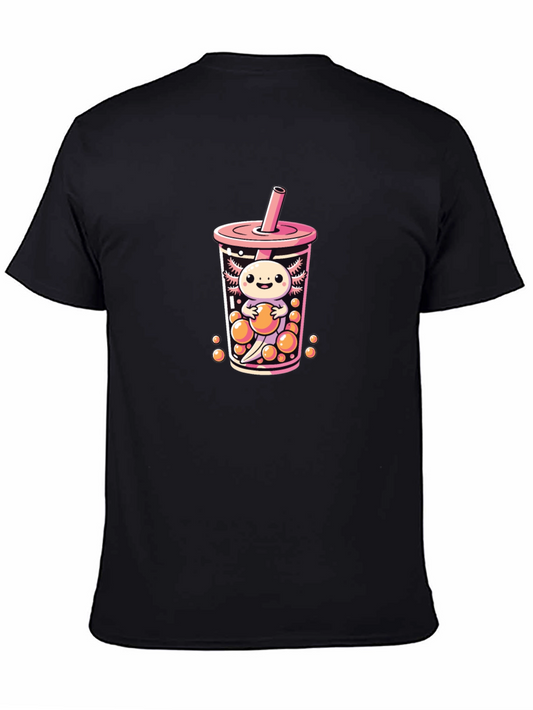 Axolotl Bubble Tea Graphic Tee