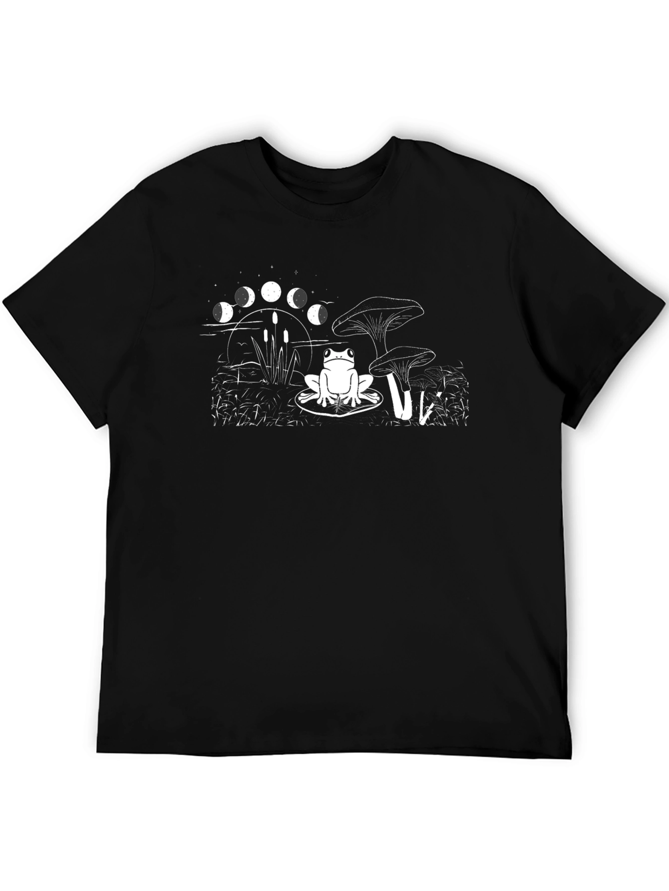 Frog on Lily Pad Graphic T-Shirt