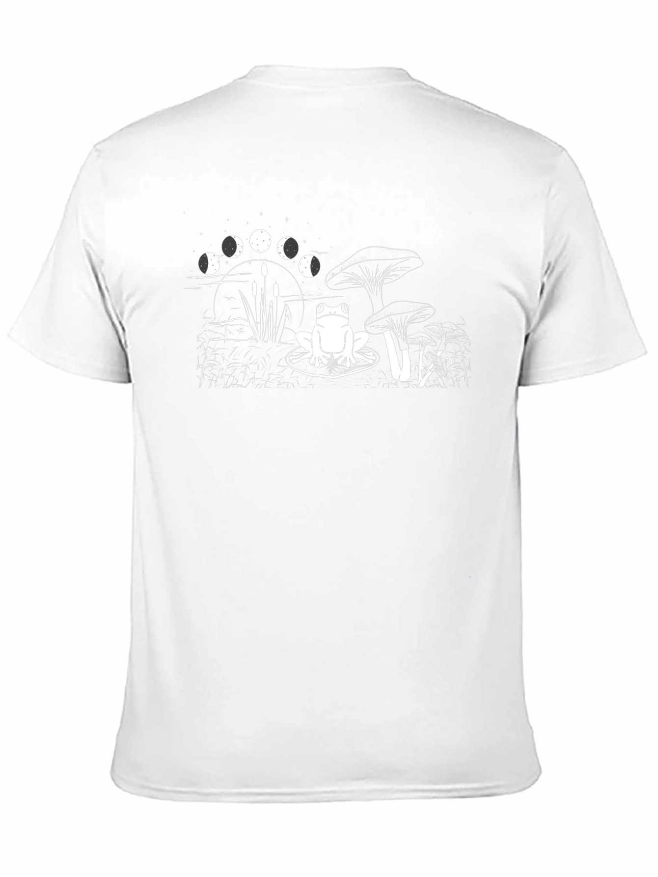 Frog on Lily Pad Graphic T-Shirt