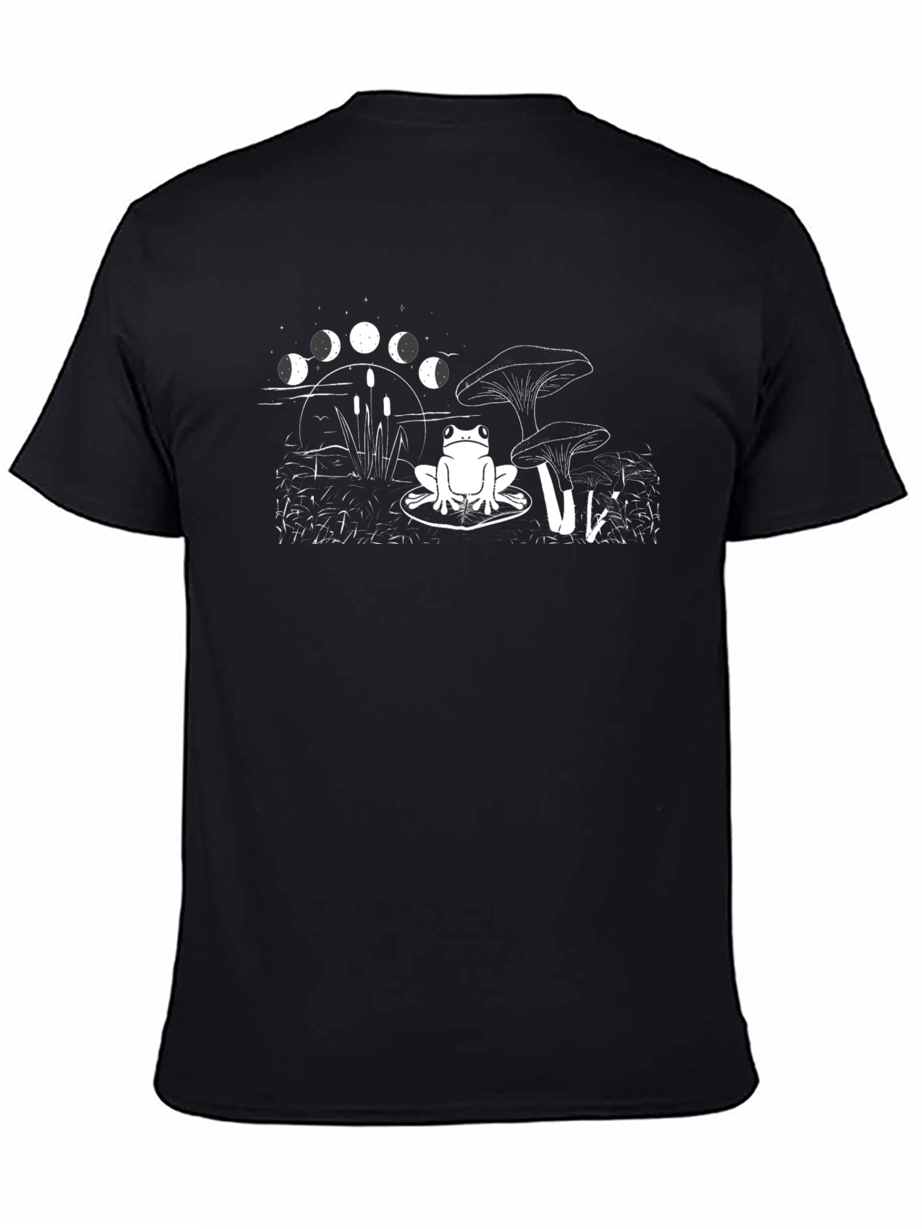 Frog on Lily Pad Graphic T-Shirt