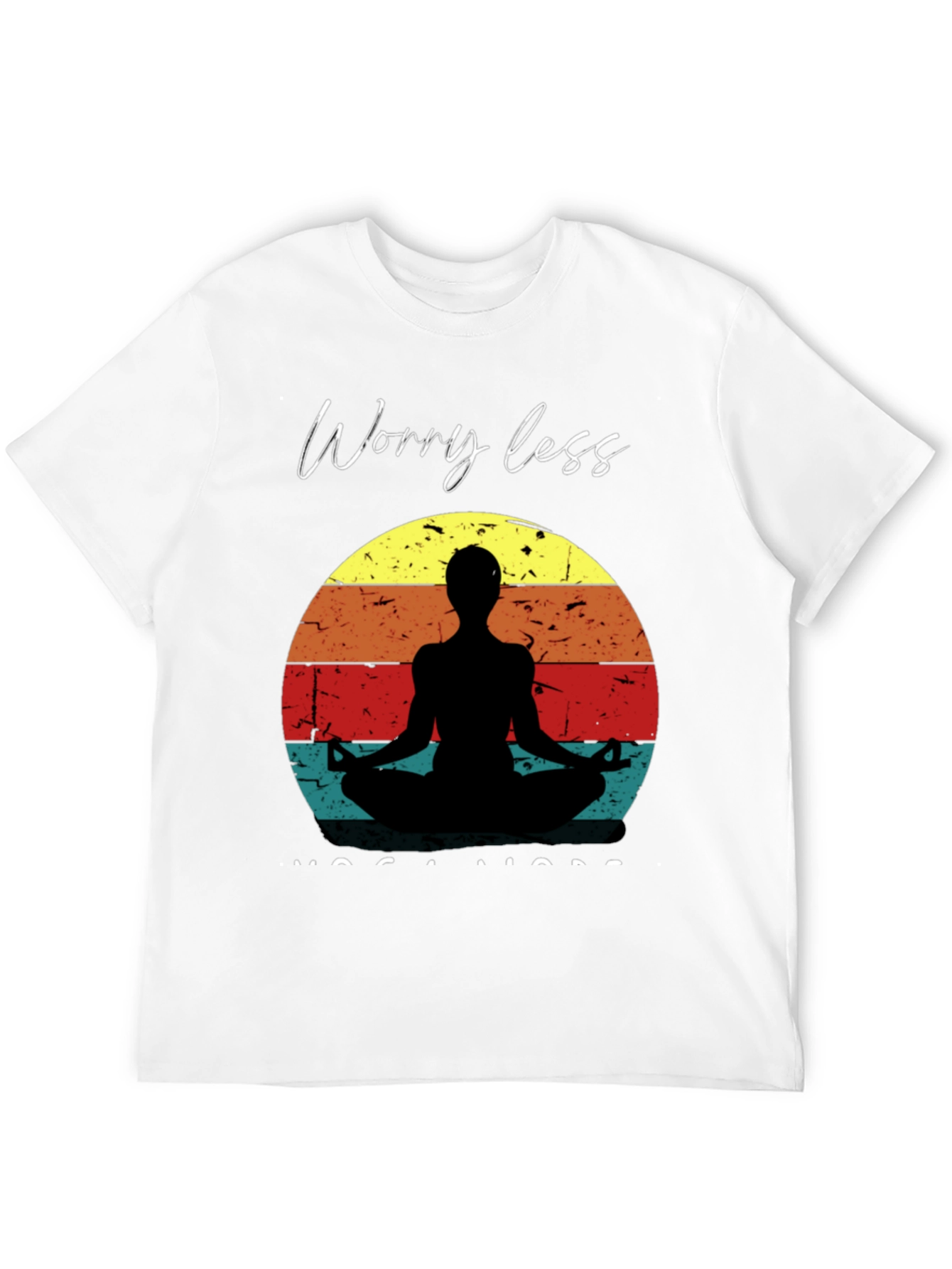 Worry Less Yoga More Graphic T-Shirt