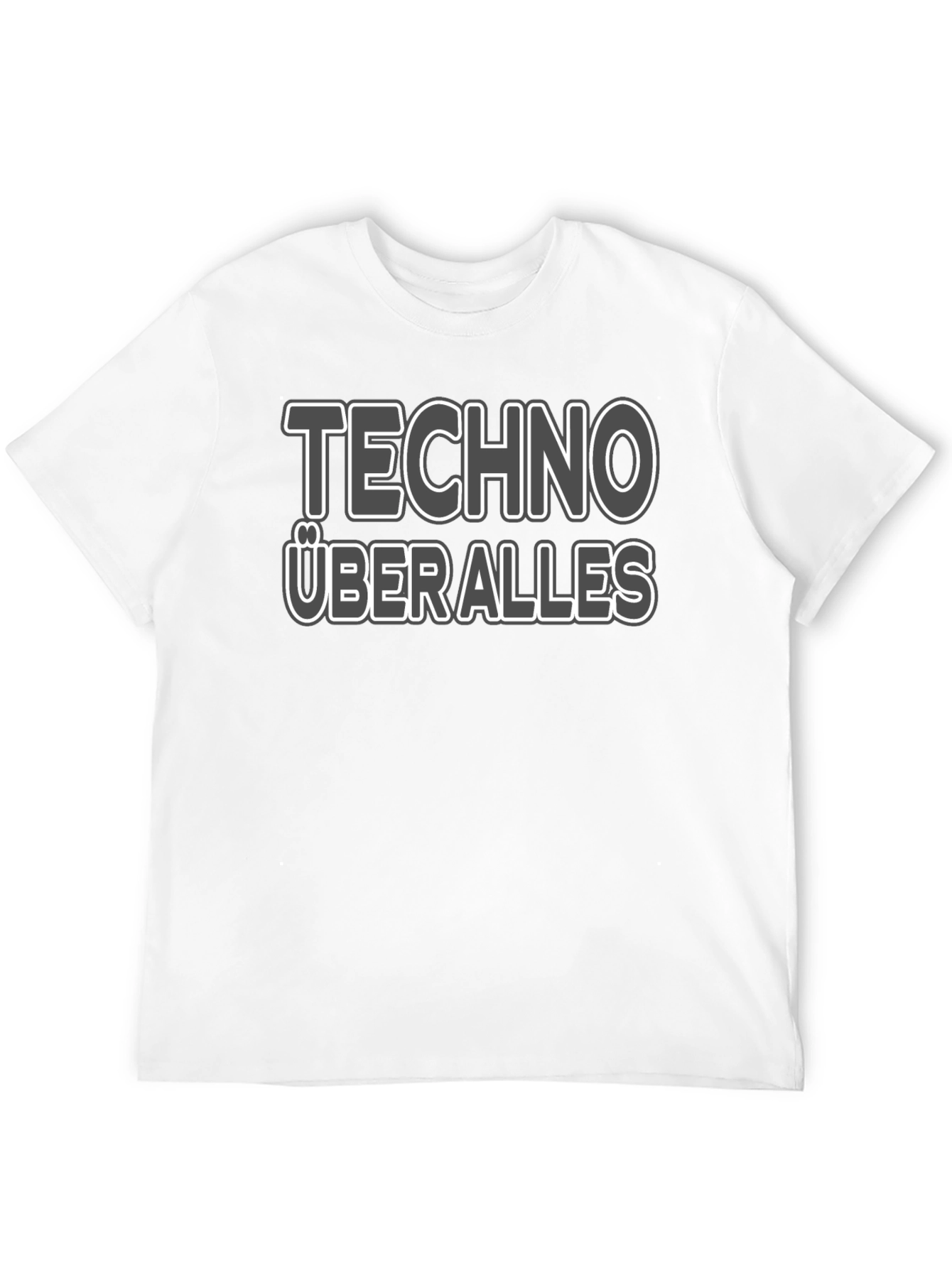 Techno Uber Alles T-Shirt - Stylish Graphic Tee