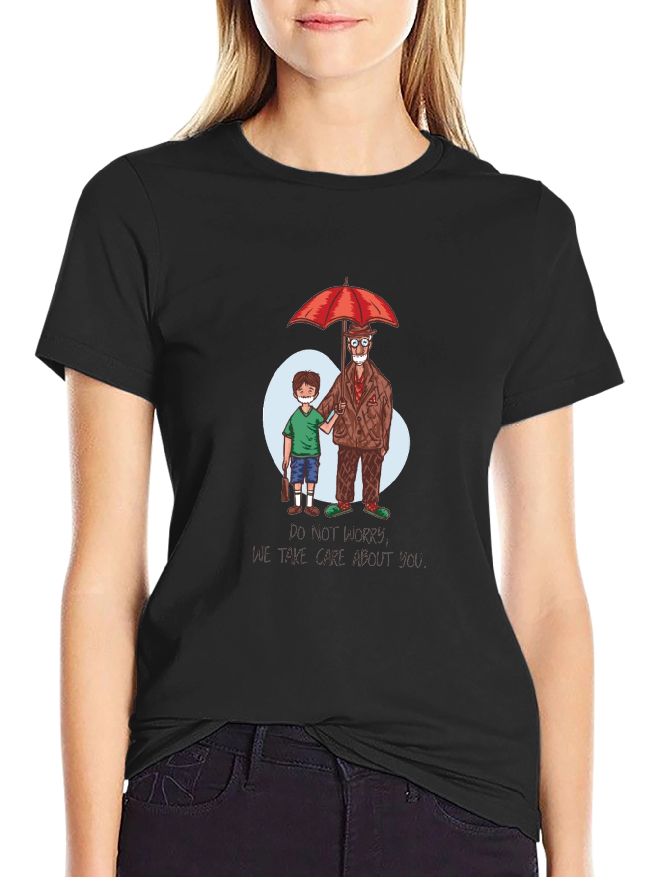 Cartoon Umbrella Academy Inspired T-Shirt