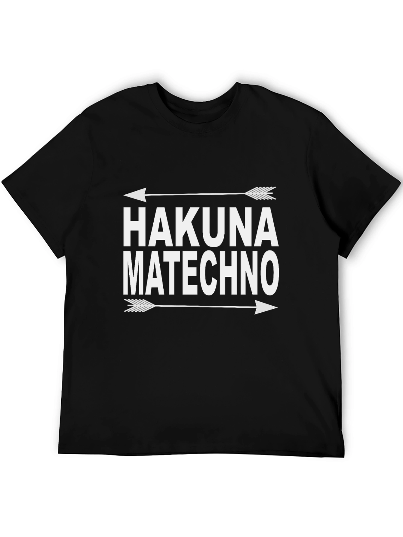 Hakuna Matechno Arrow Graphic T-Shirt