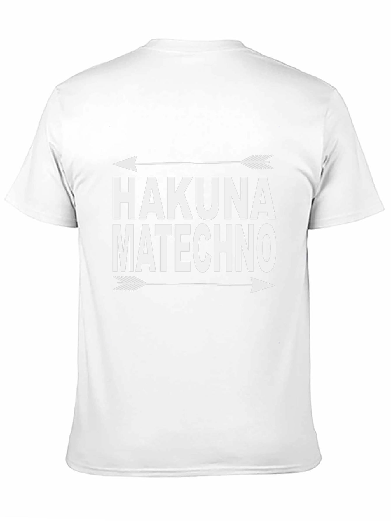 Hakuna Matechno Arrow Graphic T-Shirt