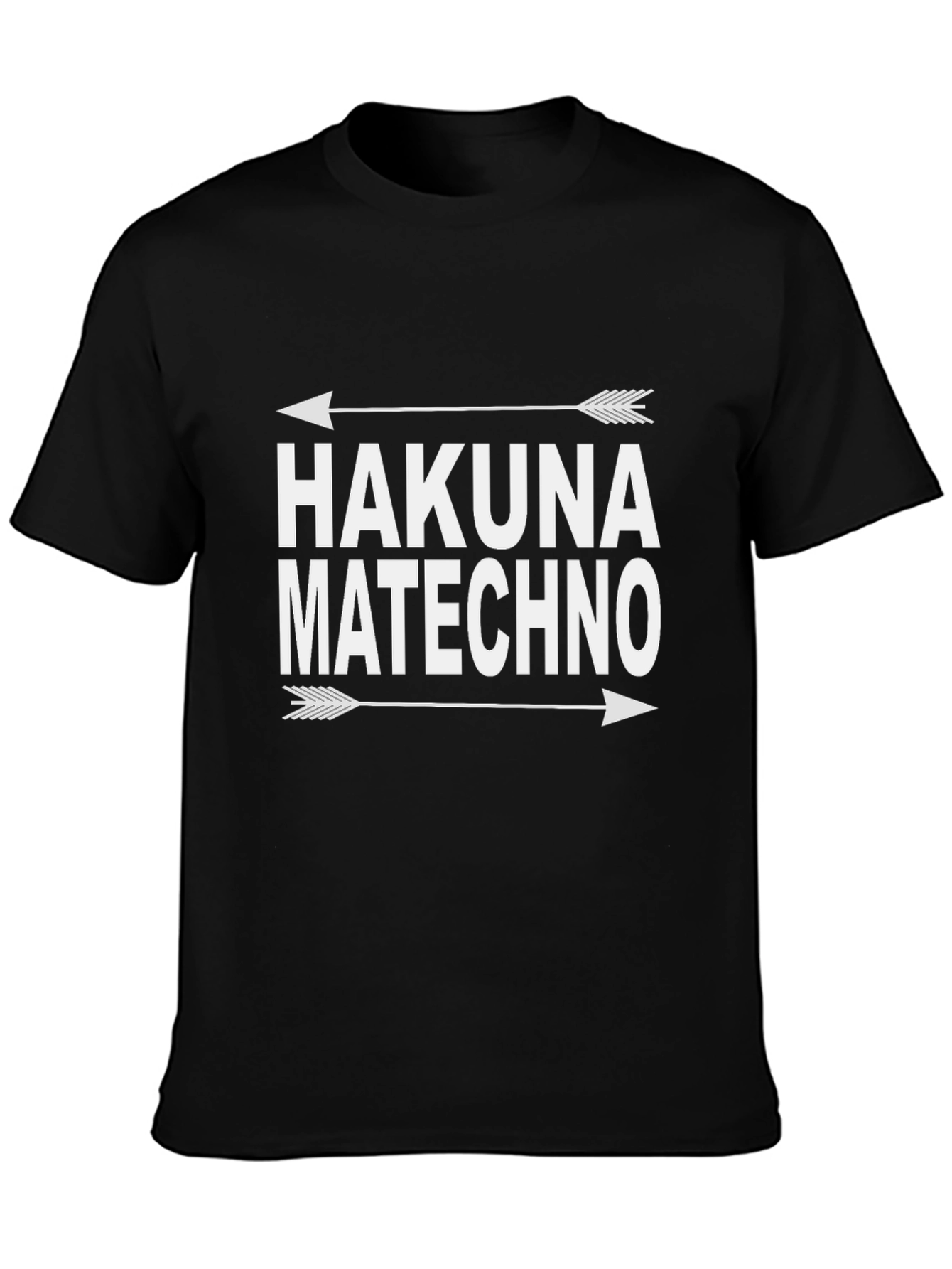 Hakuna Matechno Arrow Graphic T-Shirt