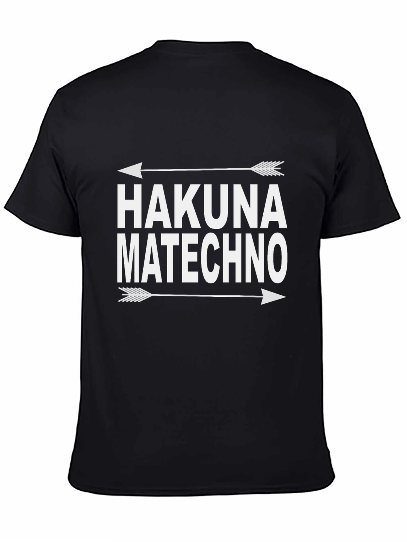 Hakuna Matechno Arrow Graphic T-Shirt