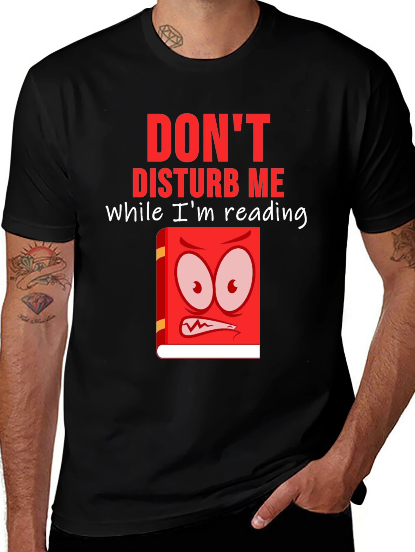 Dont Disturb Me Reading T-Shirt