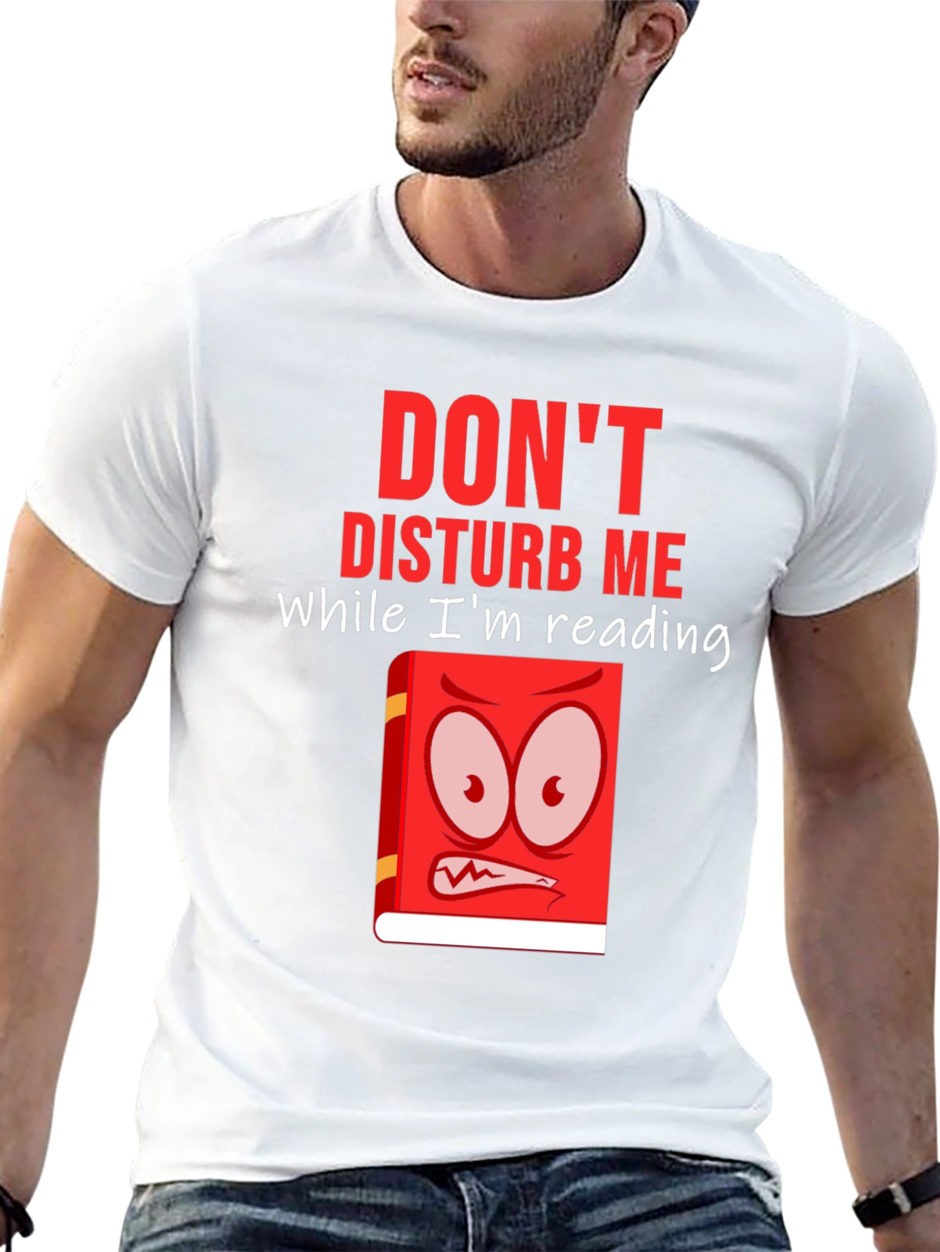 Dont Disturb Me Reading T-Shirt