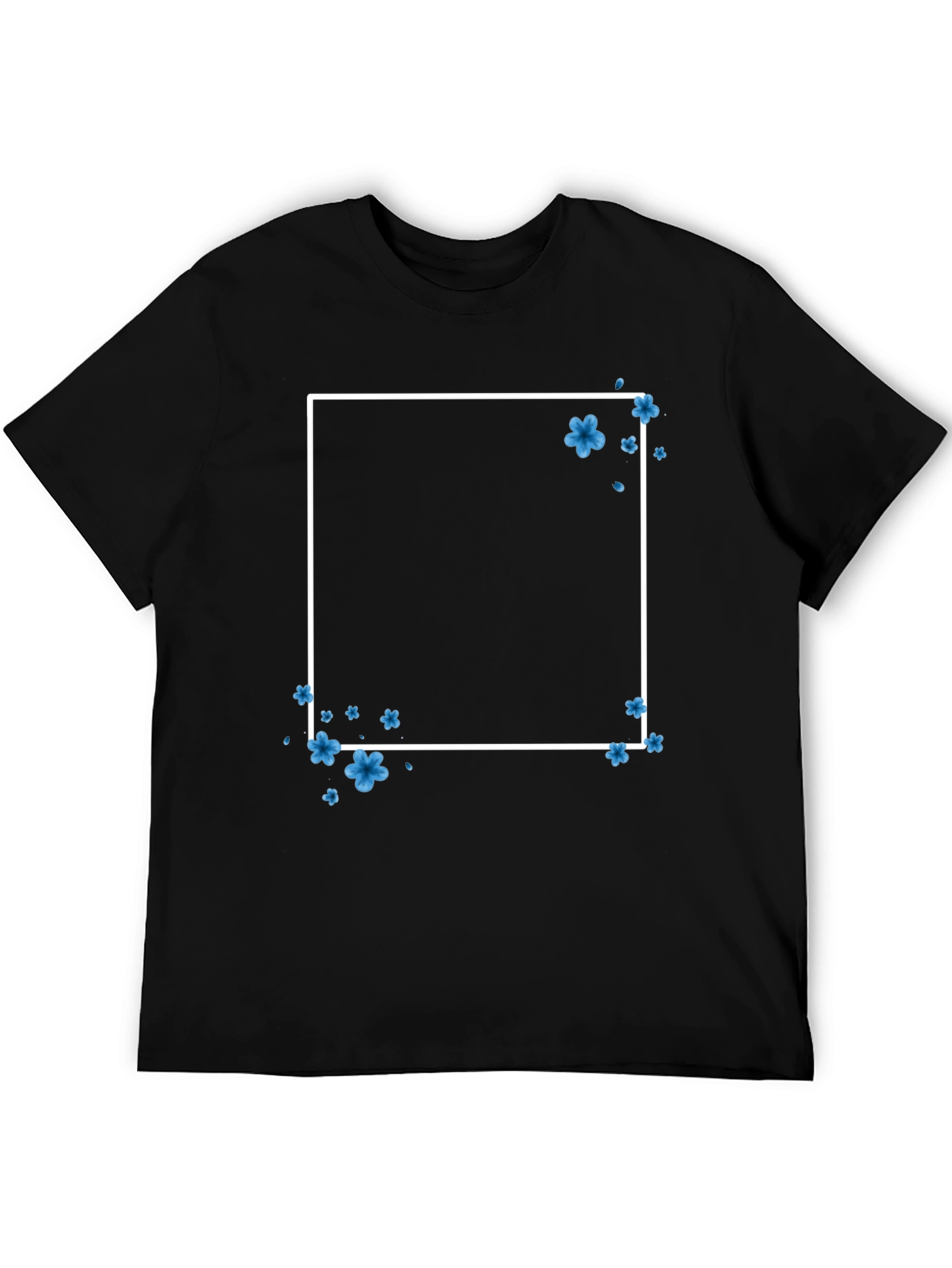 Floral Square Graphic T-Shirt
