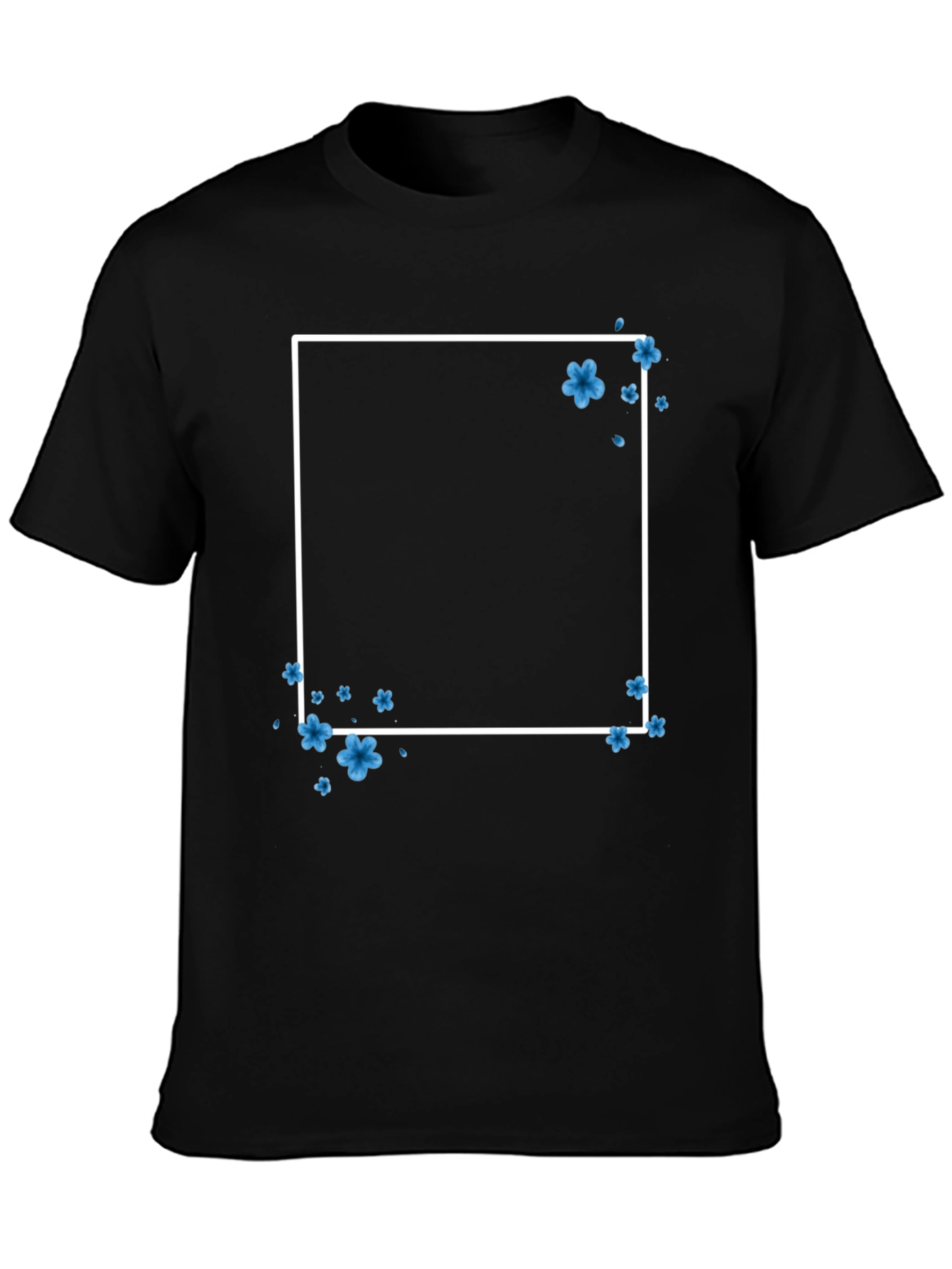 Floral Square Graphic T-Shirt