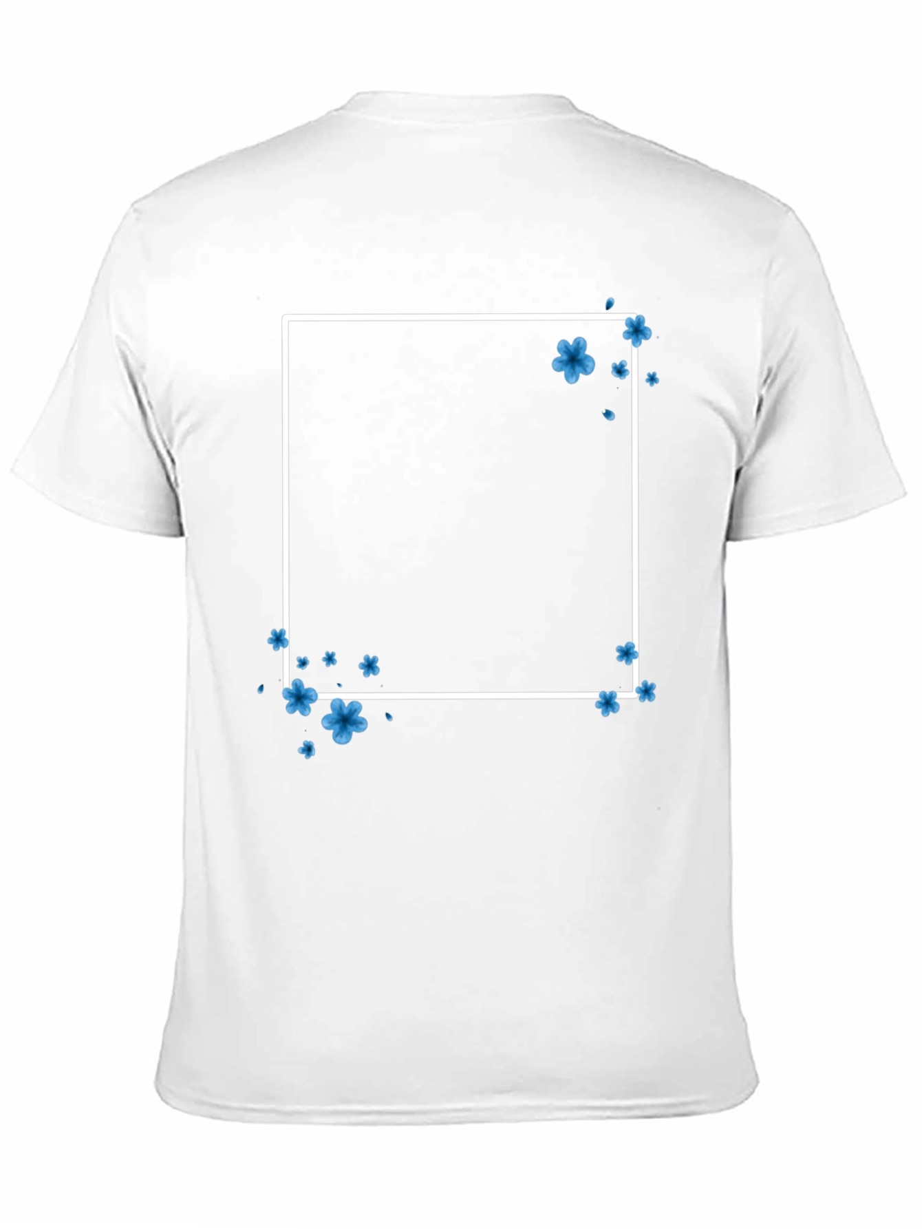Floral Square Graphic T-Shirt