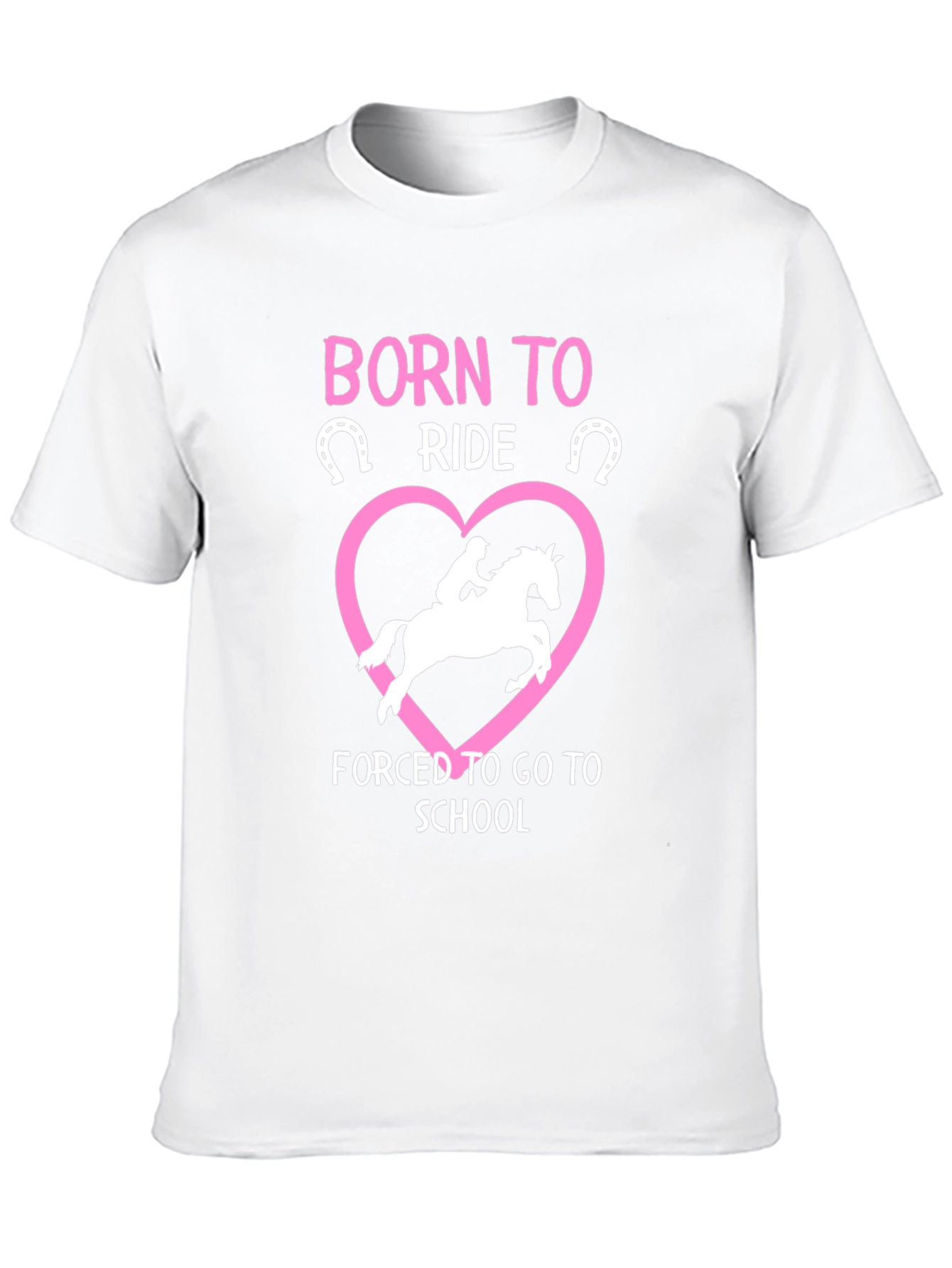 Born to Ride Horse Graphic T-Shirt