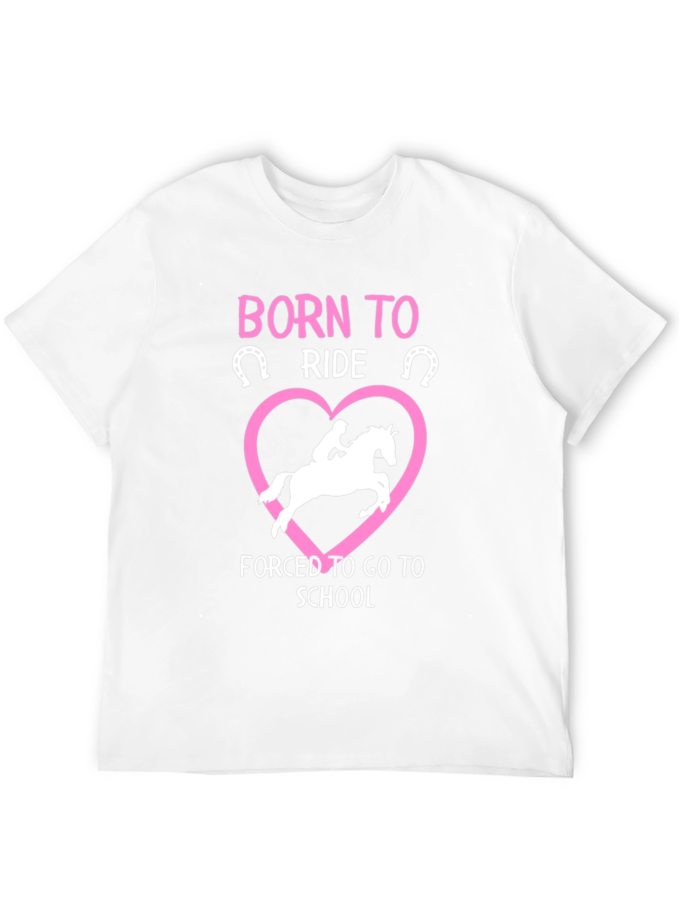 Born to Ride Horse Graphic T-Shirt