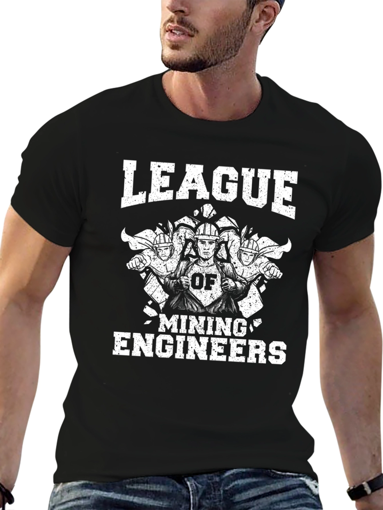 League of Mining Engineers Graphic T-Shirt
