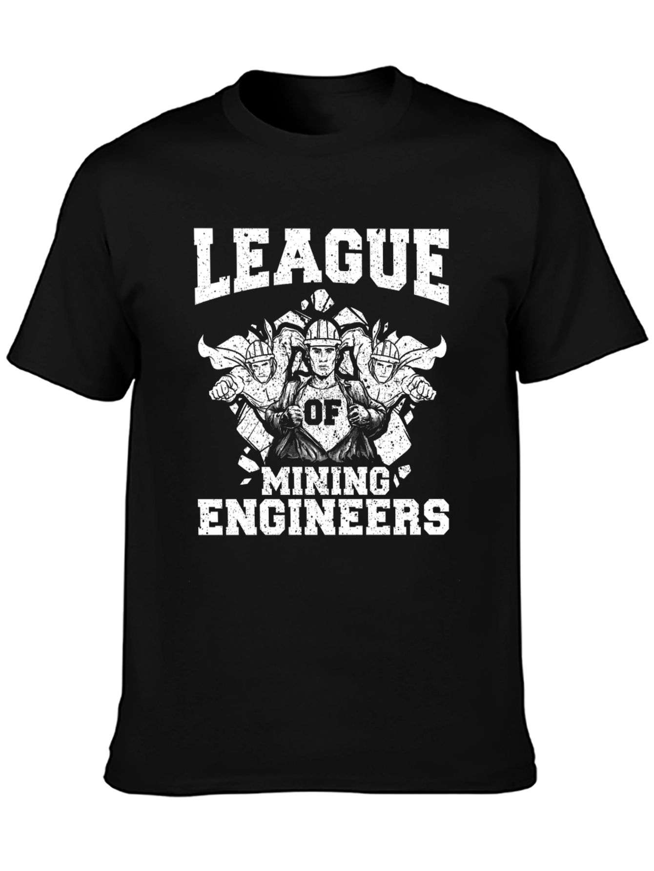 League of Mining Engineers Graphic T-Shirt