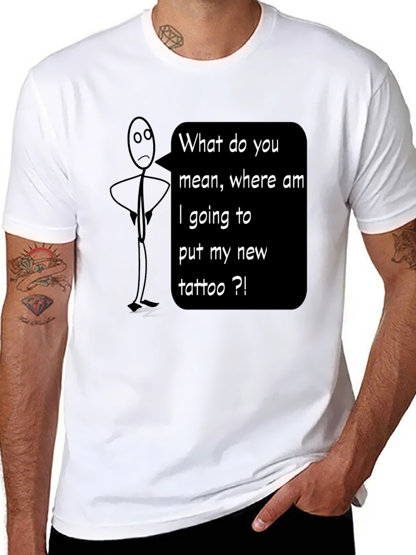 Funny New Tattoo Graphic T-Shirt