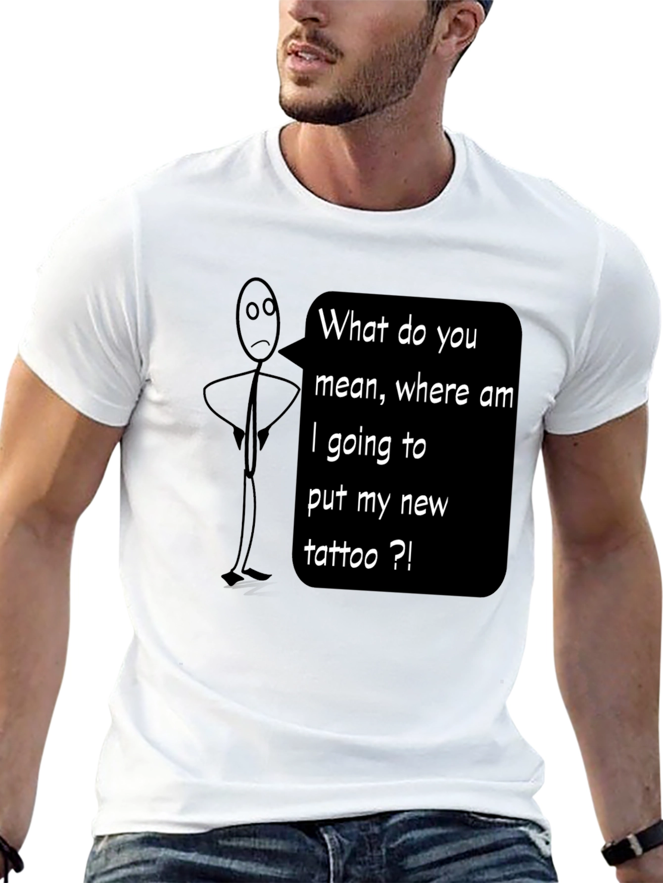 Funny New Tattoo Graphic T-Shirt