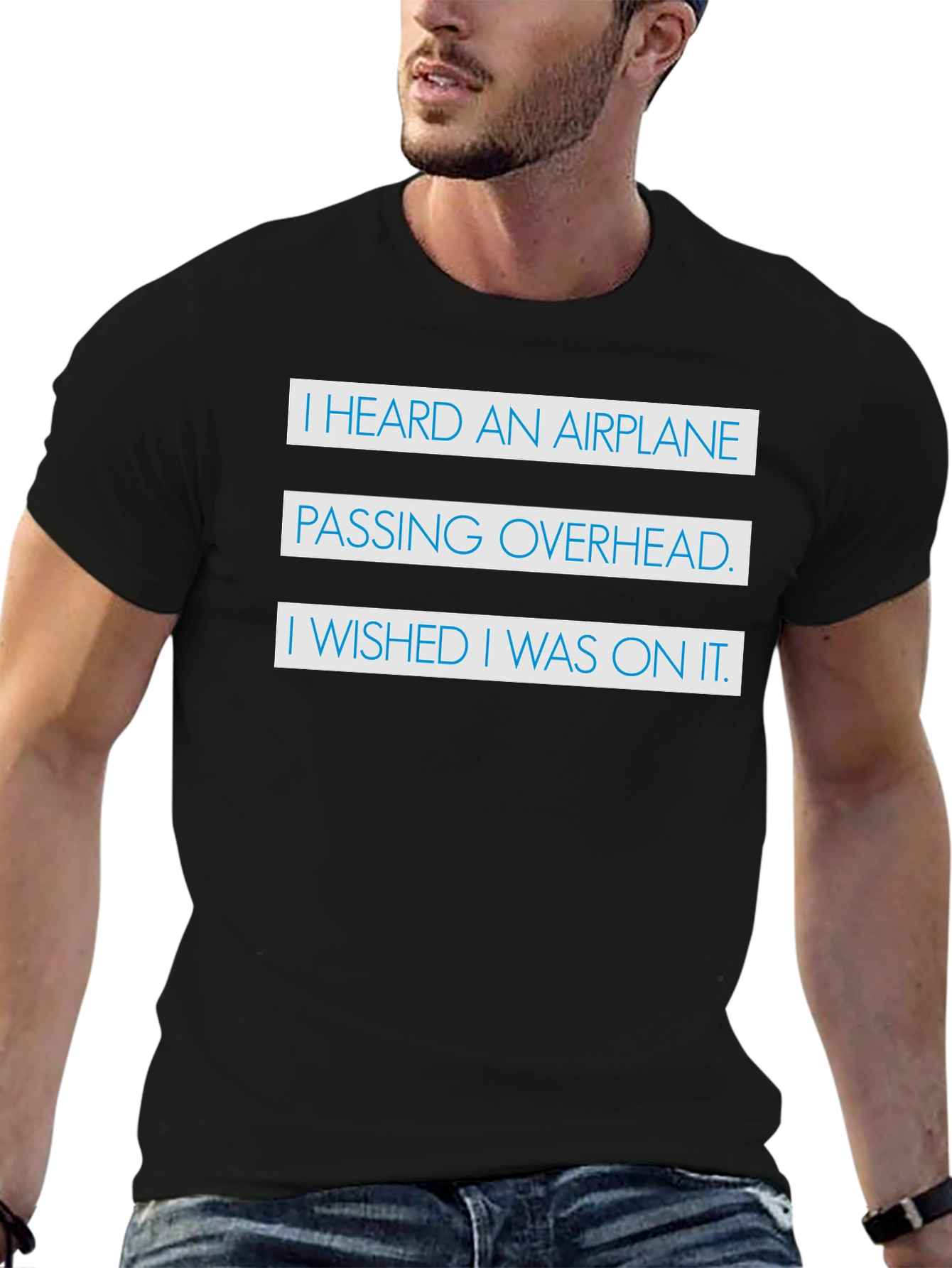 Airplane Wish T-Shirt - Aviation Dreamer Tee