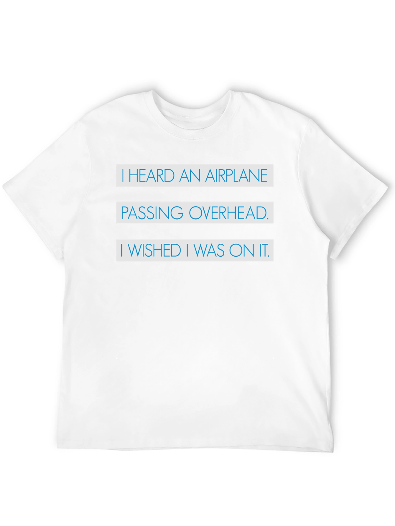 Airplane Wish T-Shirt - Aviation Dreamer Tee