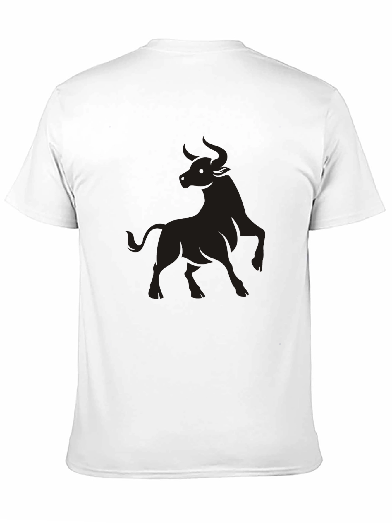 Black Bull Graphic Tee - Stylish Mens T-Shirt