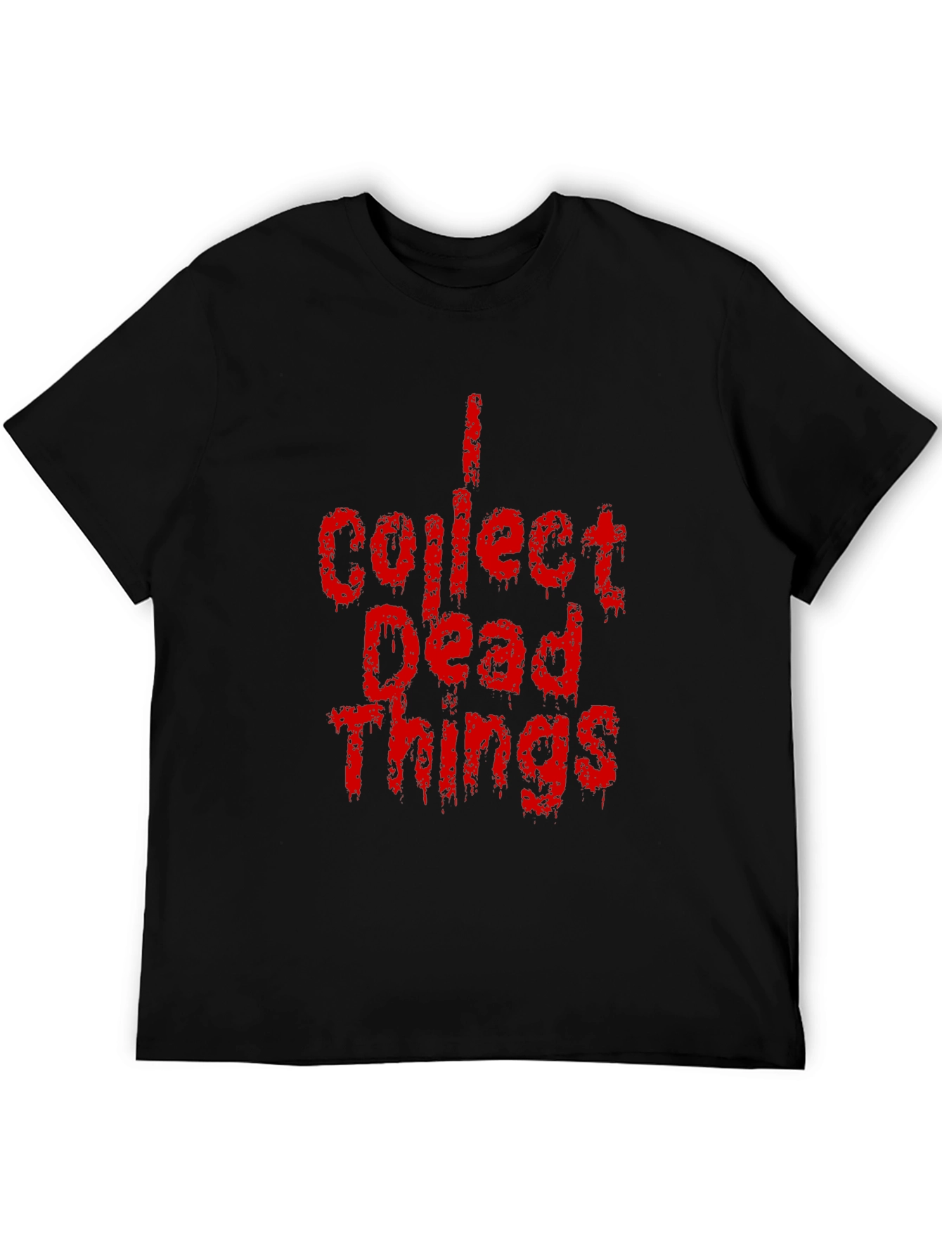 I Collect Dead Things Graphic Tee - Black