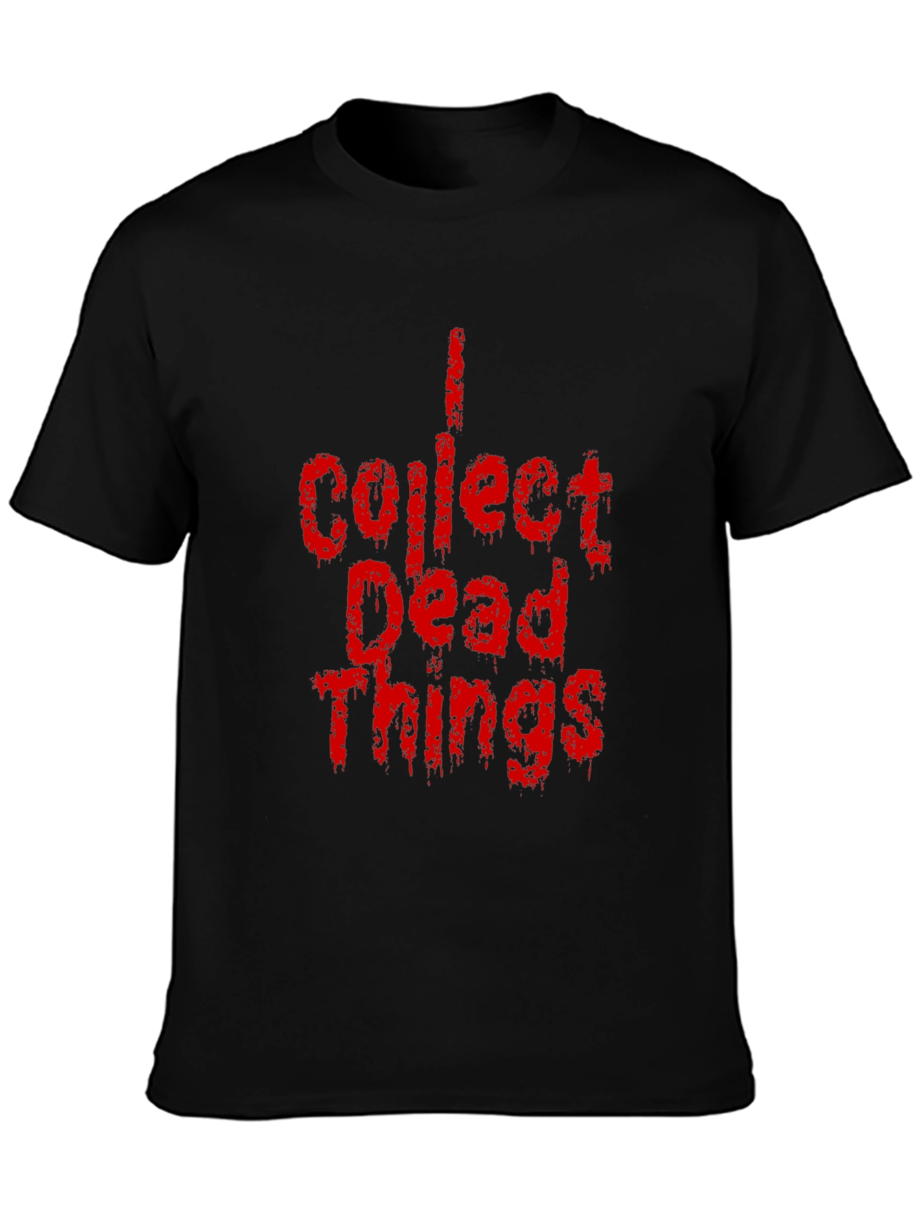 I Collect Dead Things Graphic Tee - Black
