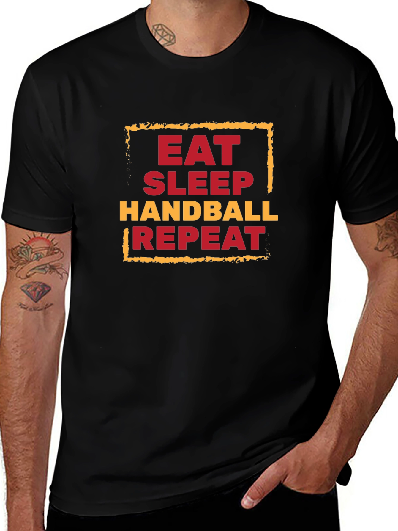 Eat Sleep Handball Repeat T-Shirt