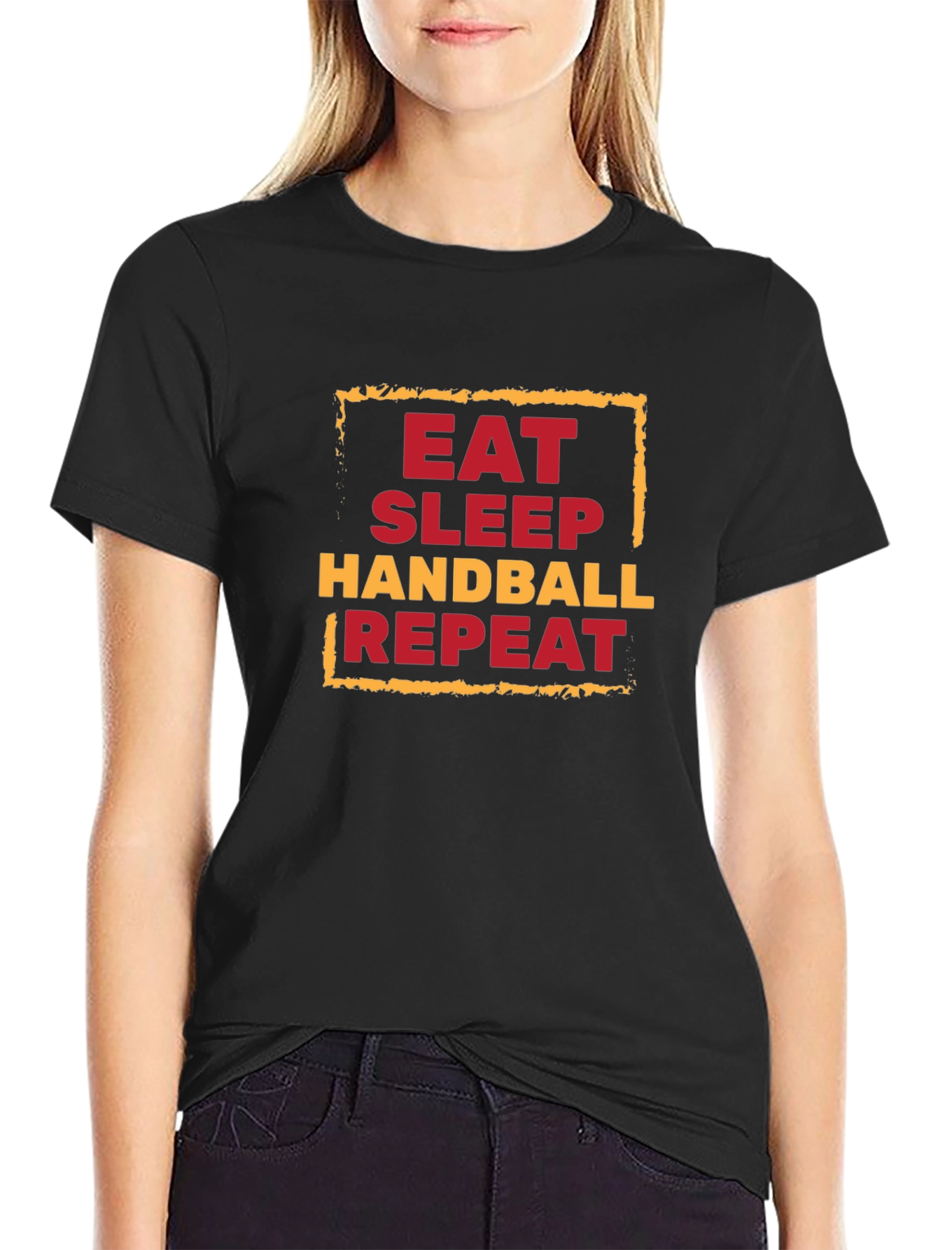 Eat Sleep Handball Repeat T-Shirt