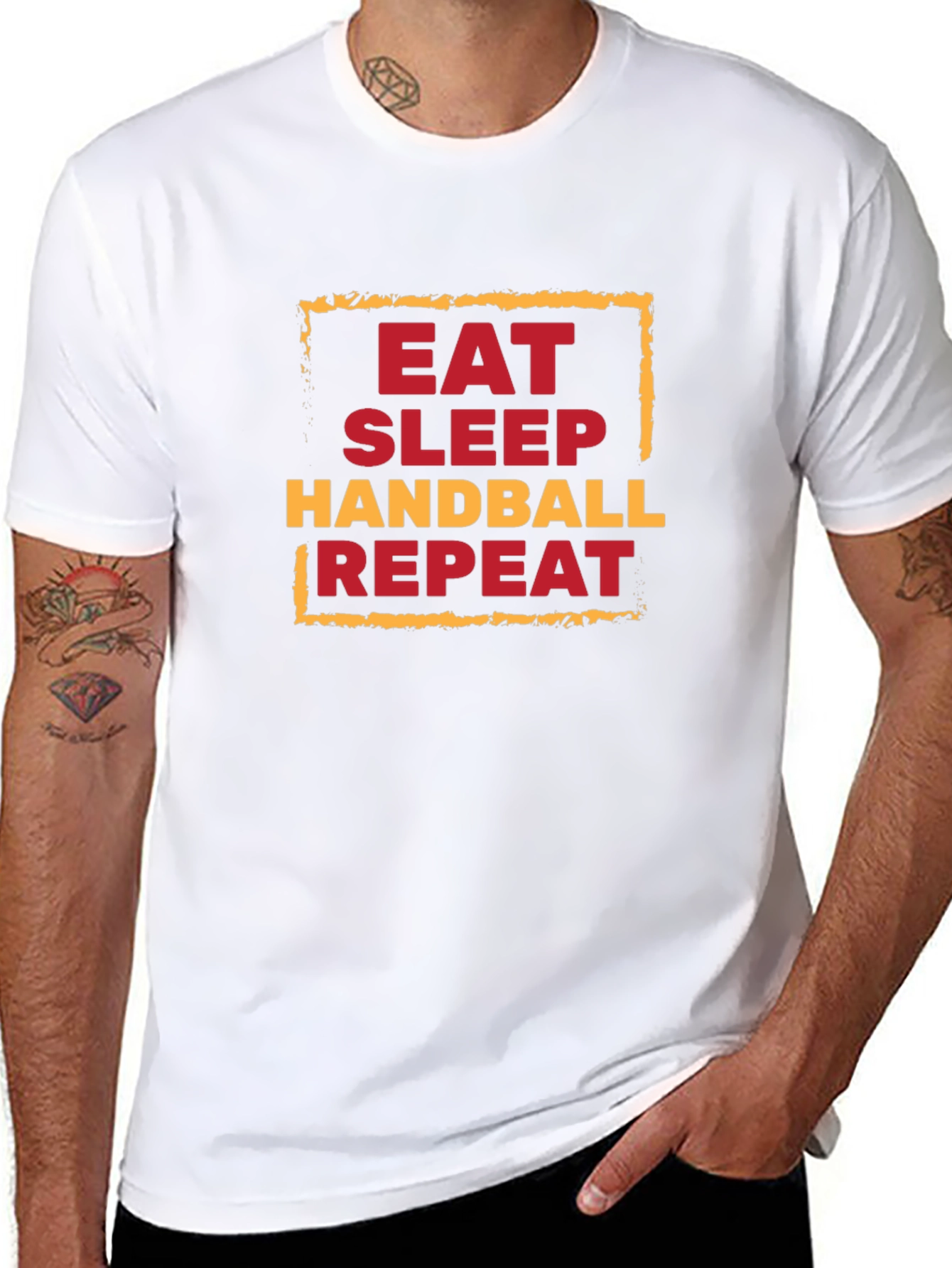 Eat Sleep Handball Repeat T-Shirt