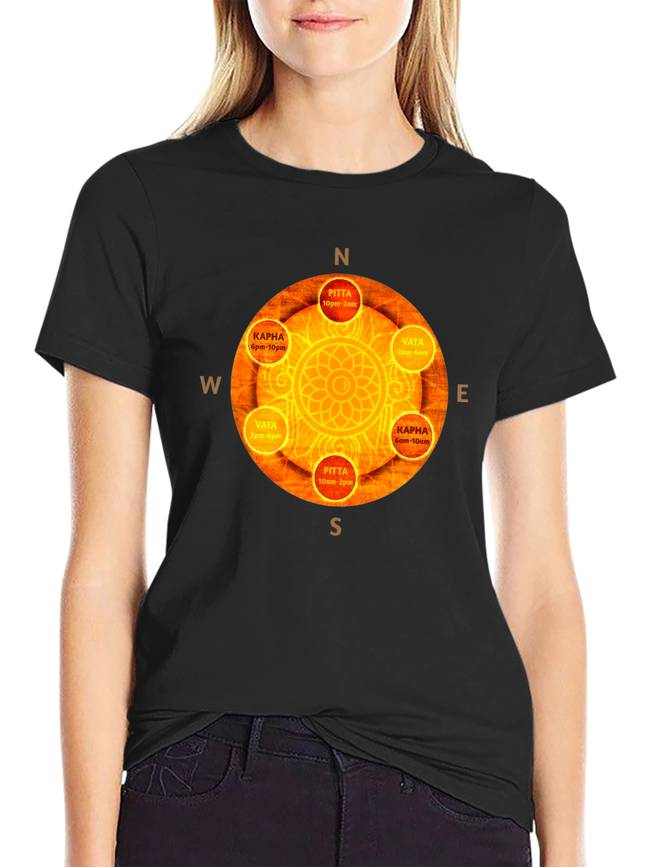 Dosha Time Circle Graphic Tee