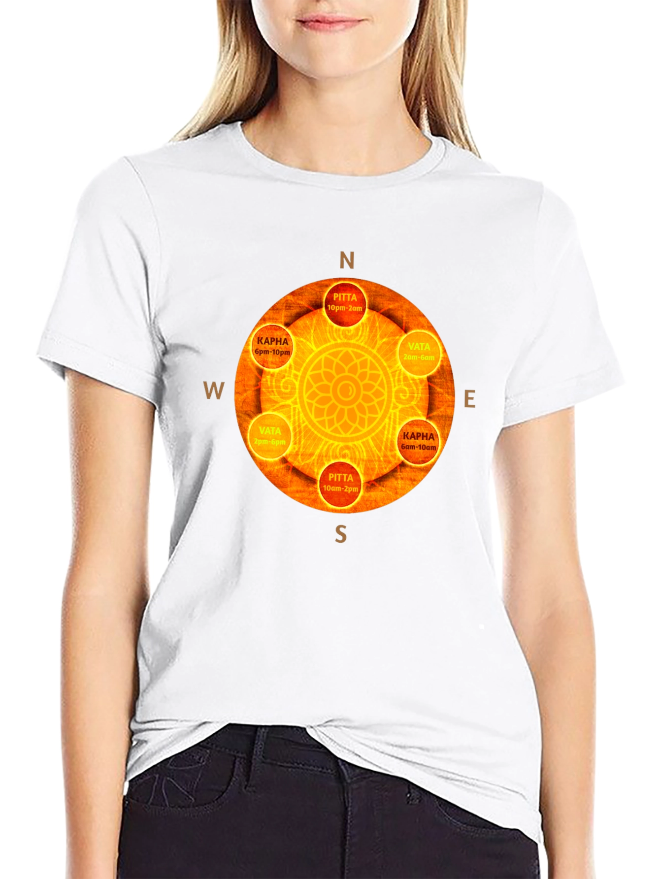 Dosha Time Circle Graphic Tee