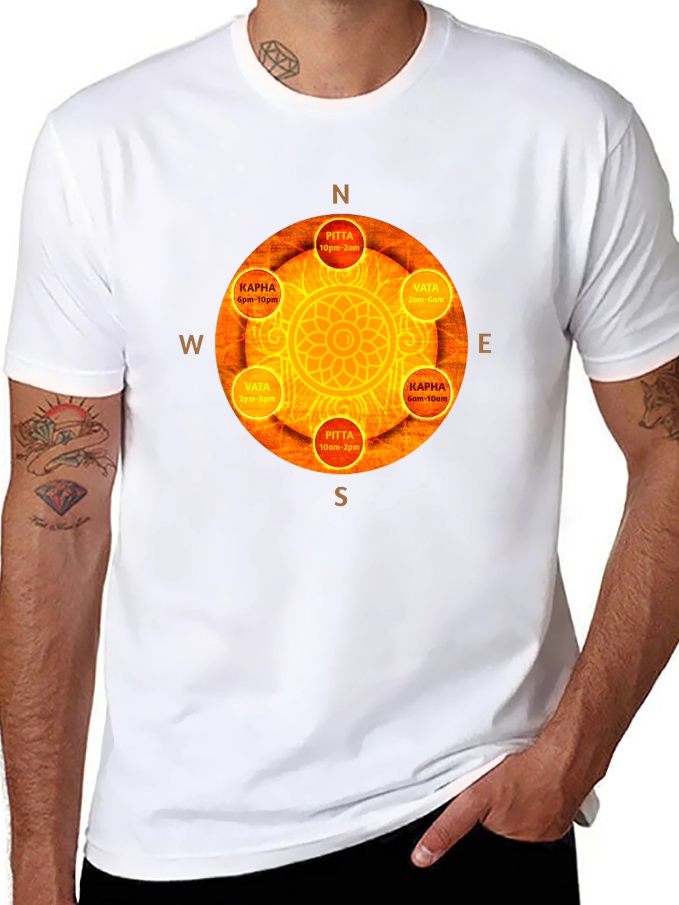 Dosha Time Circle Graphic Tee