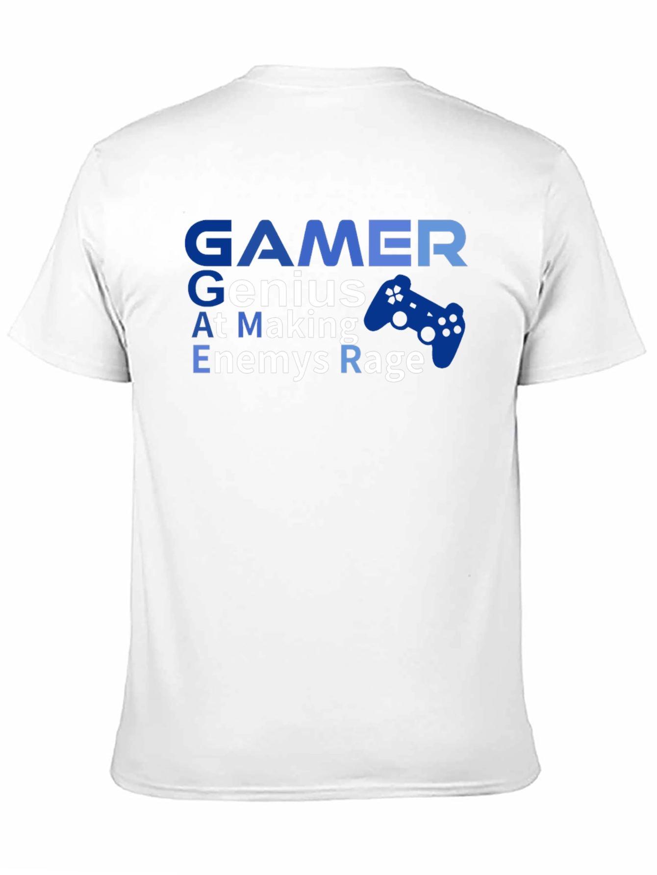 Gamer Genius T-Shirt - At Making Enemies Rage