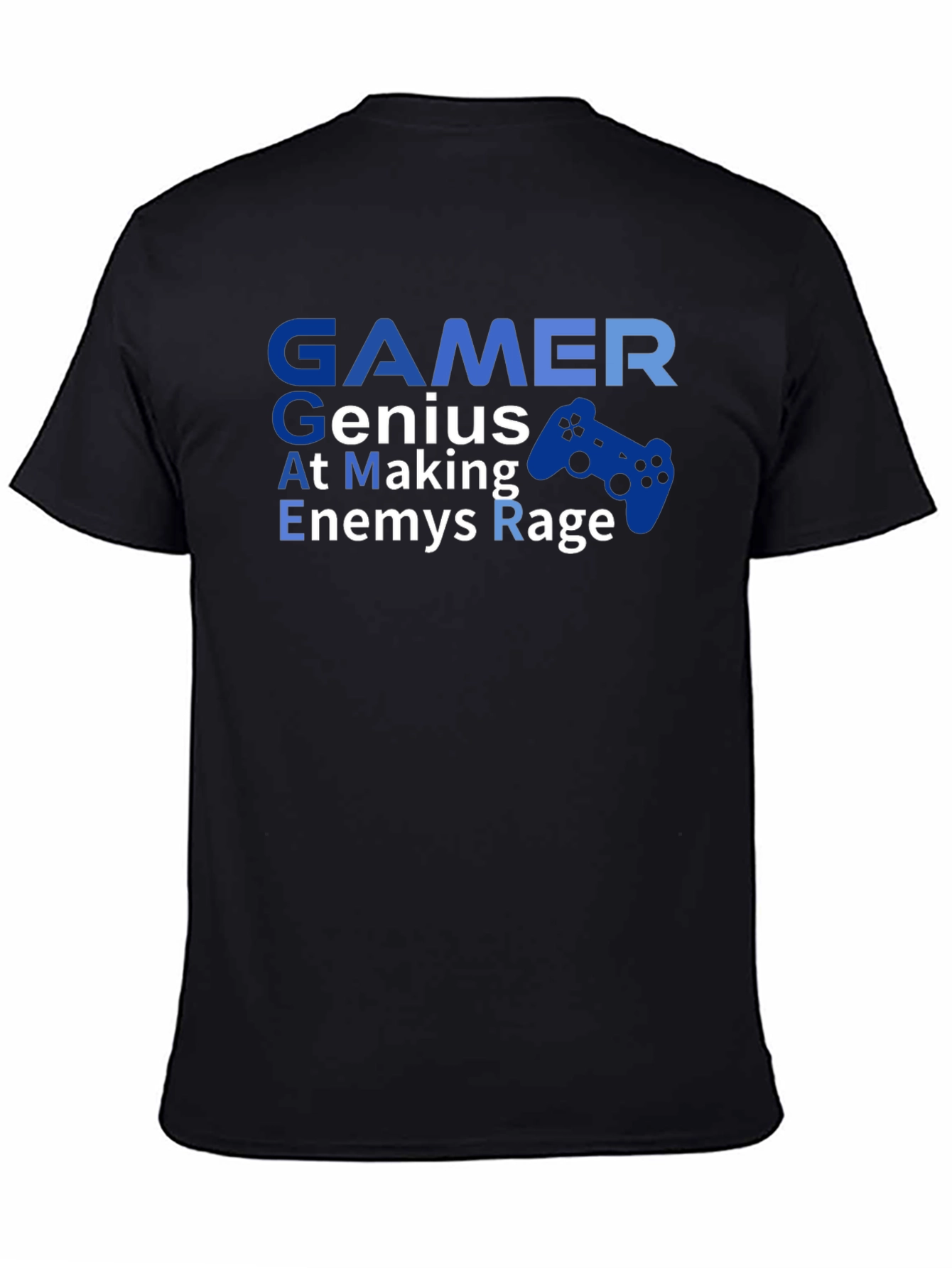 Gamer Genius T-Shirt - At Making Enemies Rage
