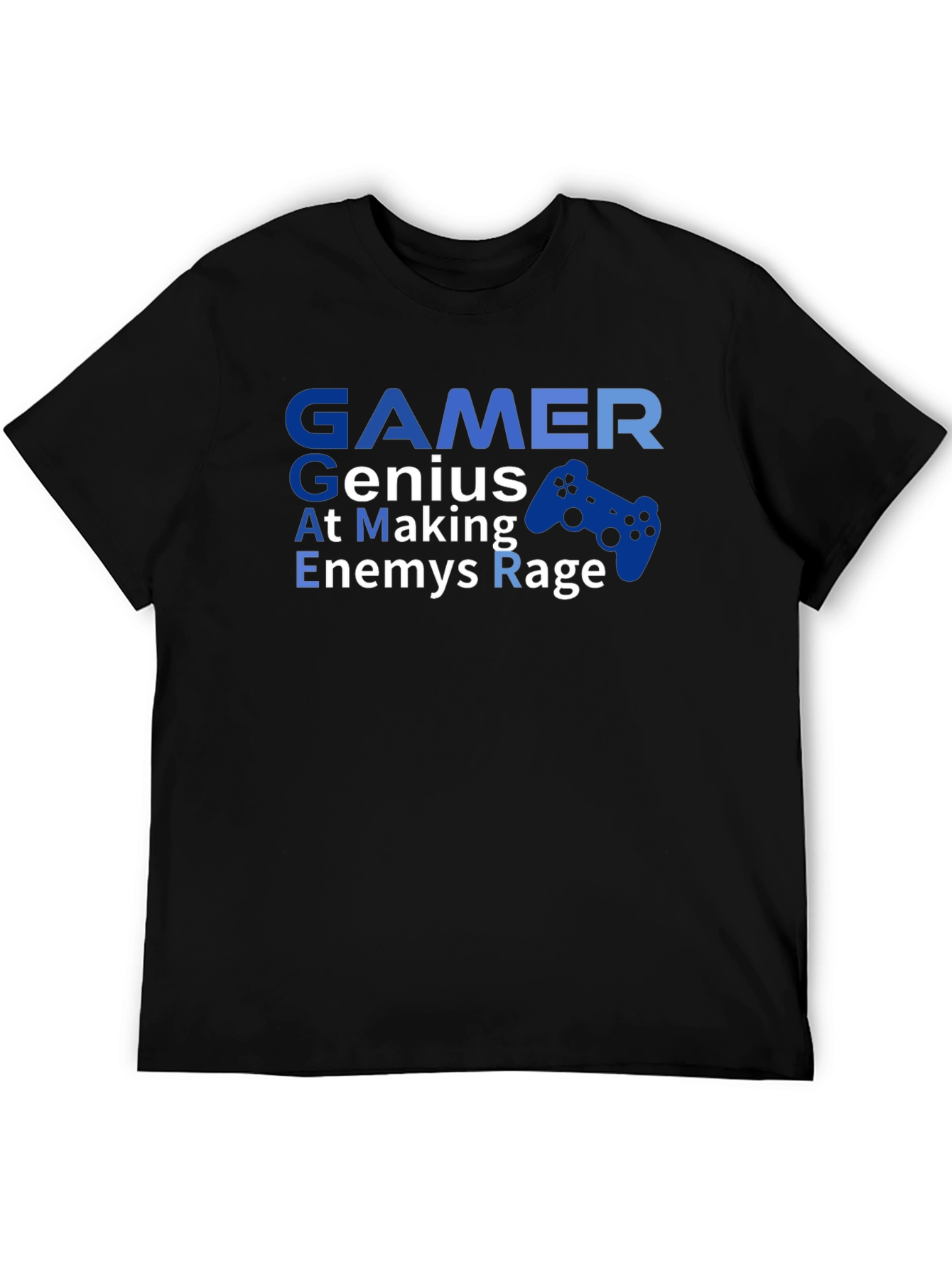 Gamer Genius T-Shirt - At Making Enemies Rage